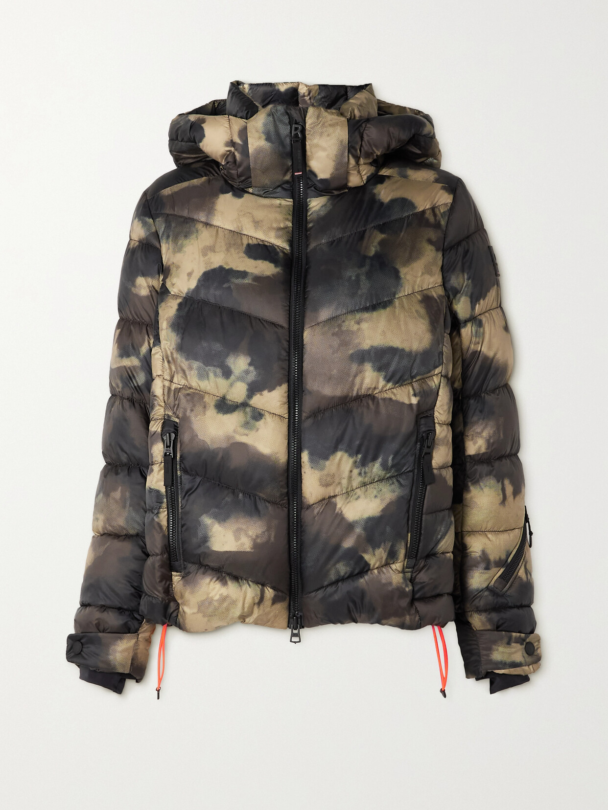 BOGNER FIRE+ICE - Saelly Hooded Quilted Padded Camouflage-print Ski Jacket - Green