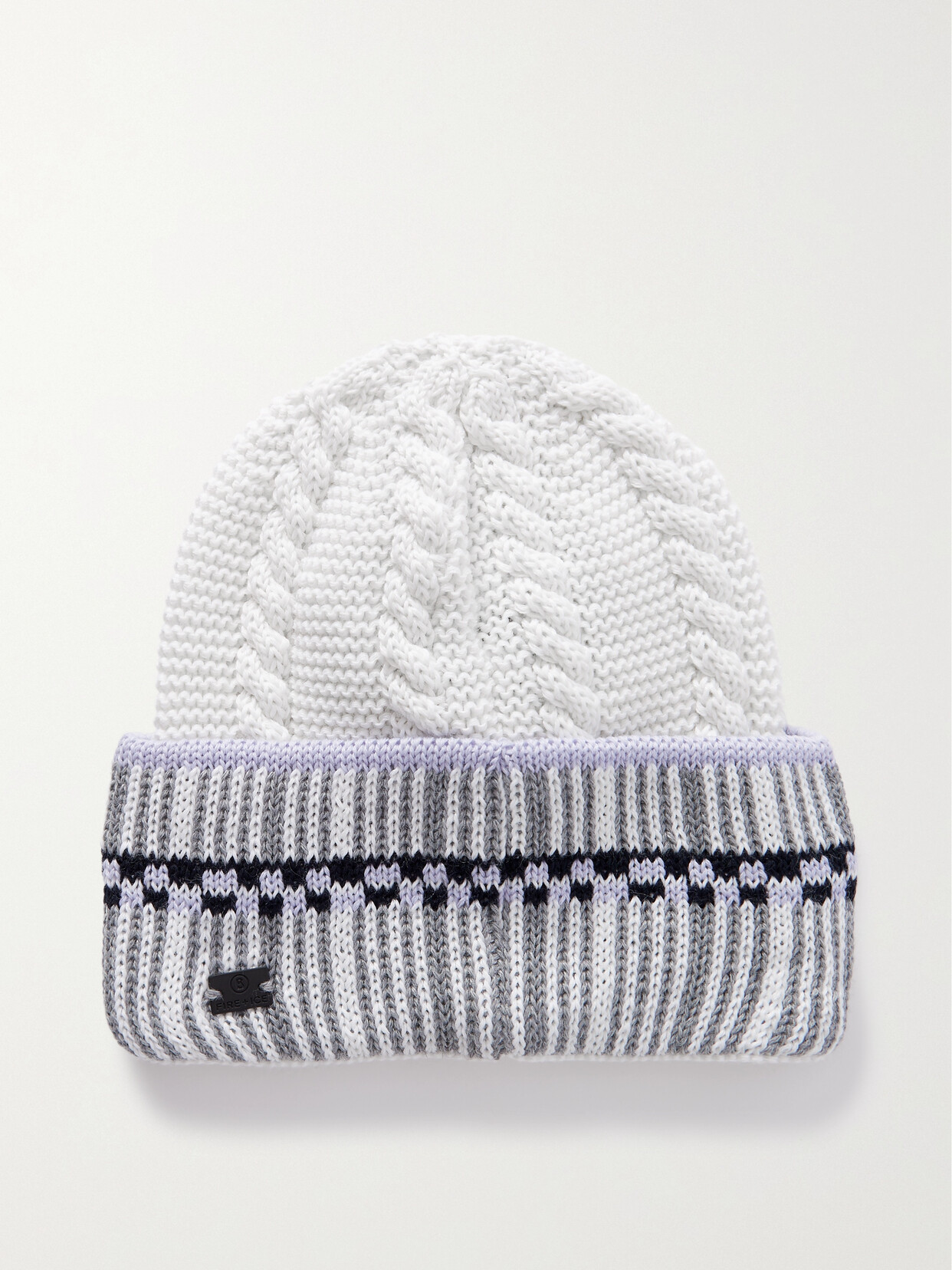 BOGNER FIRE+ICE - Zusan Cable-knit Wool-blend Beanie - White