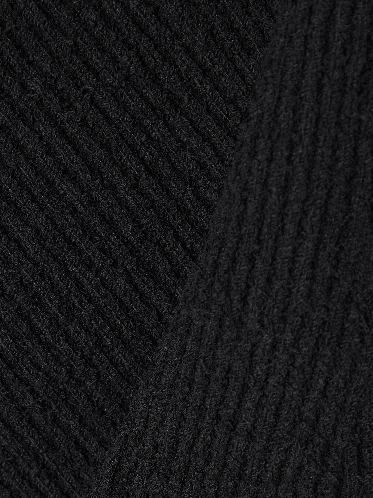 Wardrobe. Nyc - Strapless Ribbed Cotton-Blend Top