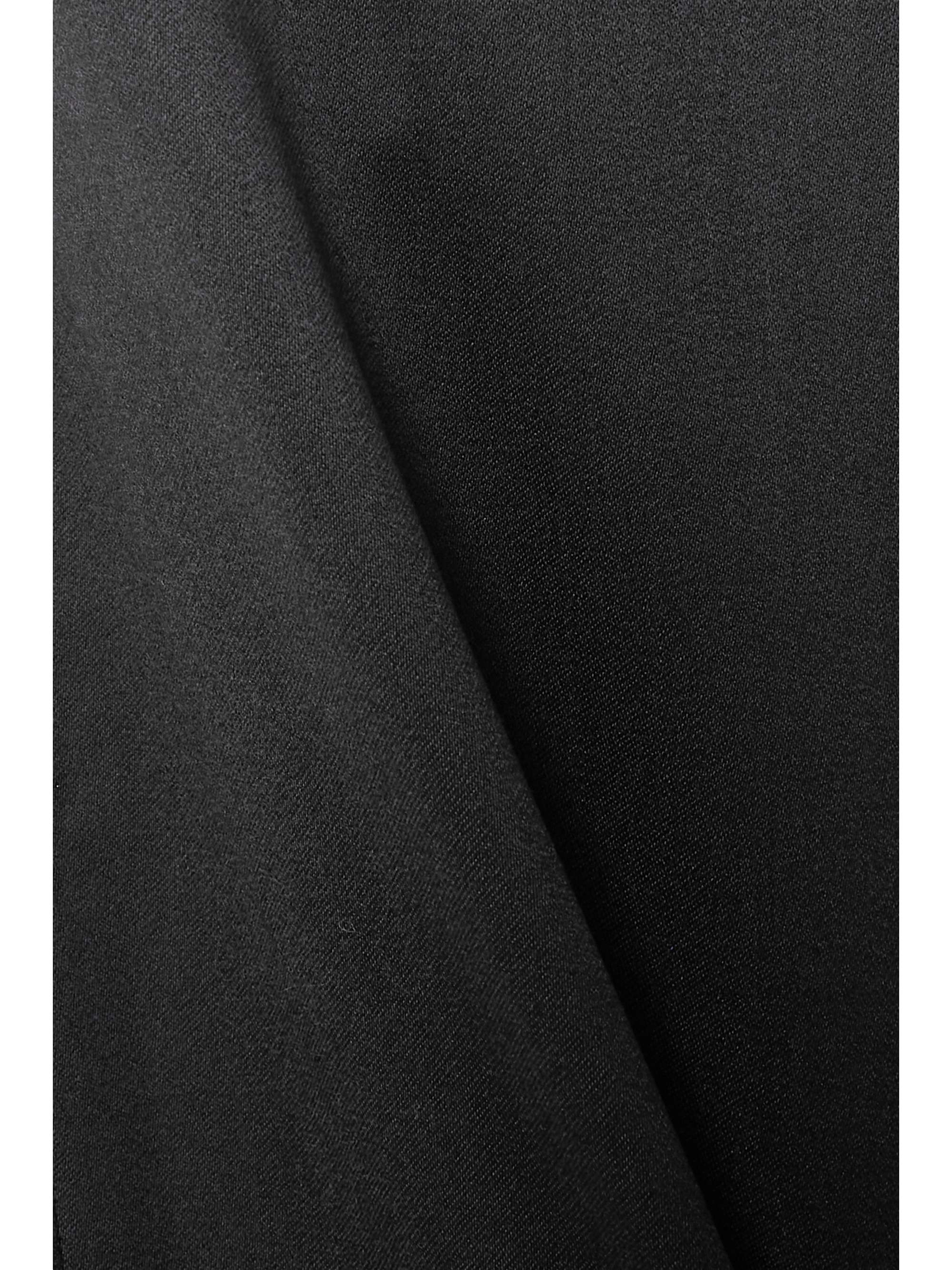 ANN DEMEULEMEESTER Wool-blend satin straight-leg pants