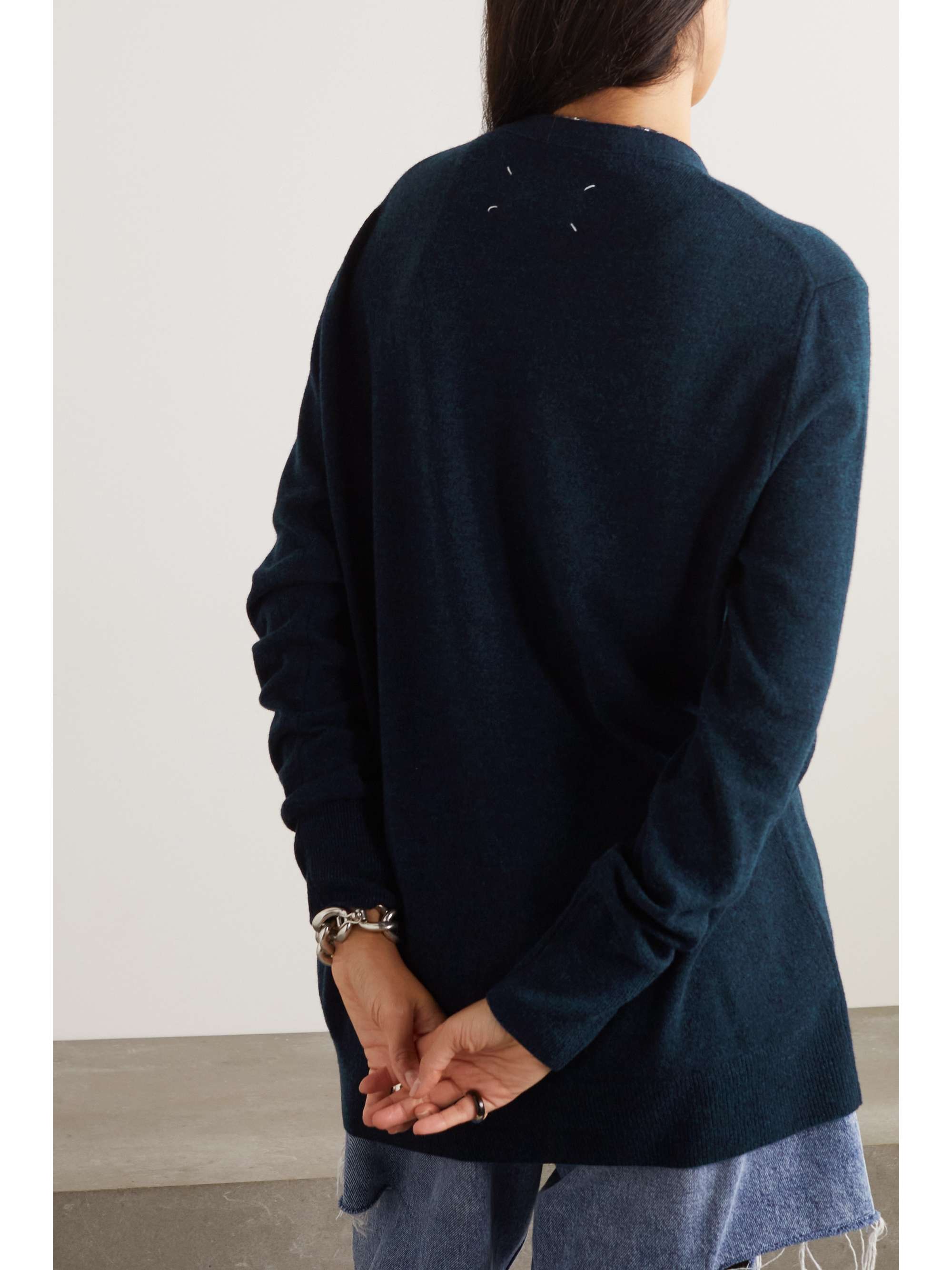 MAISON MARGIELA Wool-blend cardigan