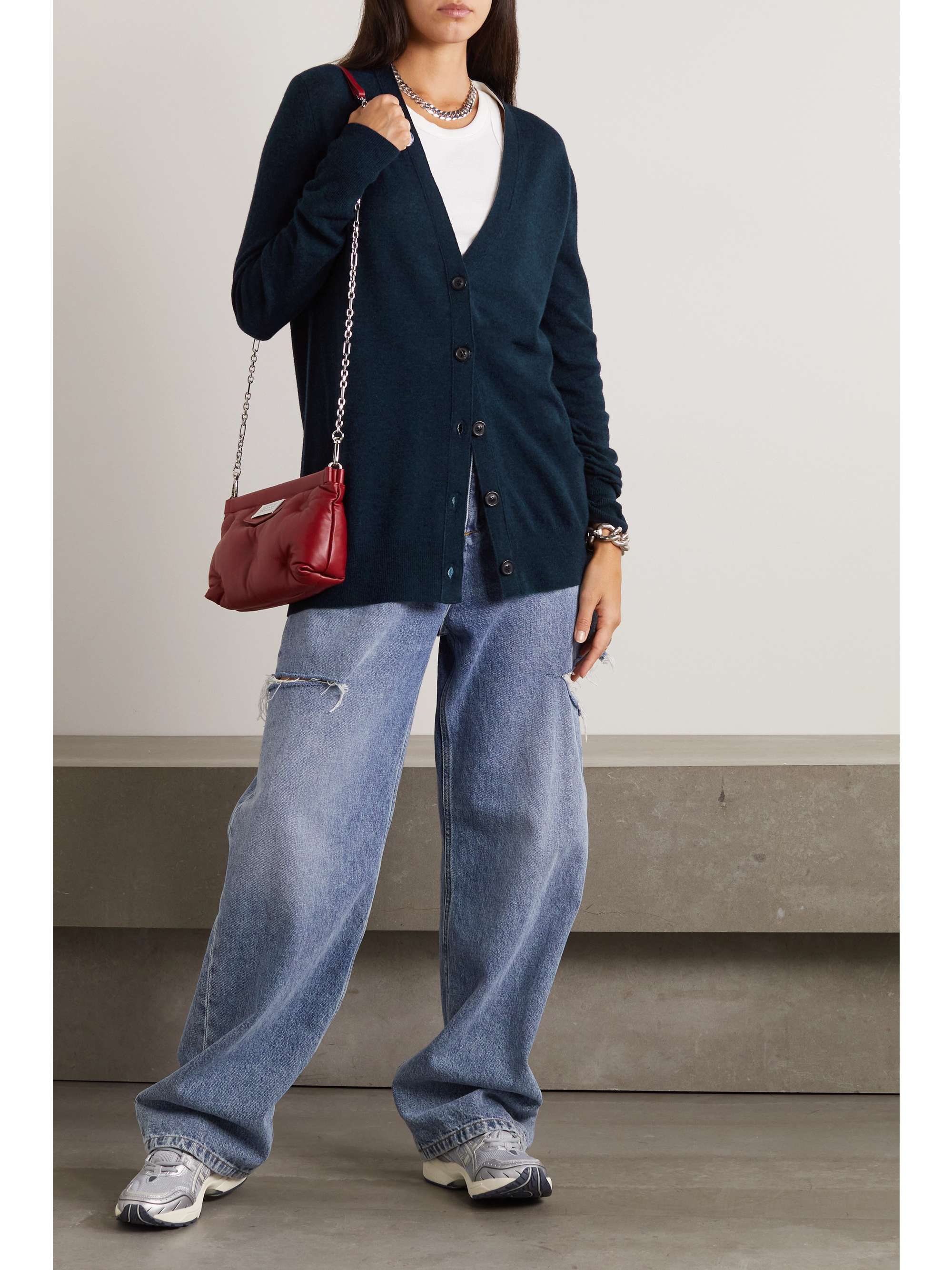 MAISON MARGIELA Wool-blend cardigan