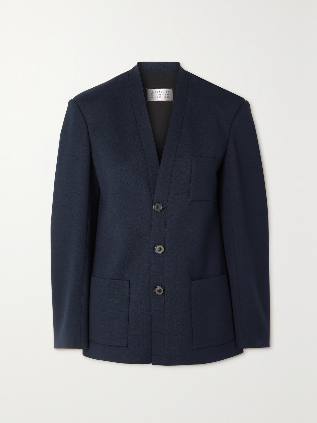 Maison Margiela - Wool-blend Blazer - Blue