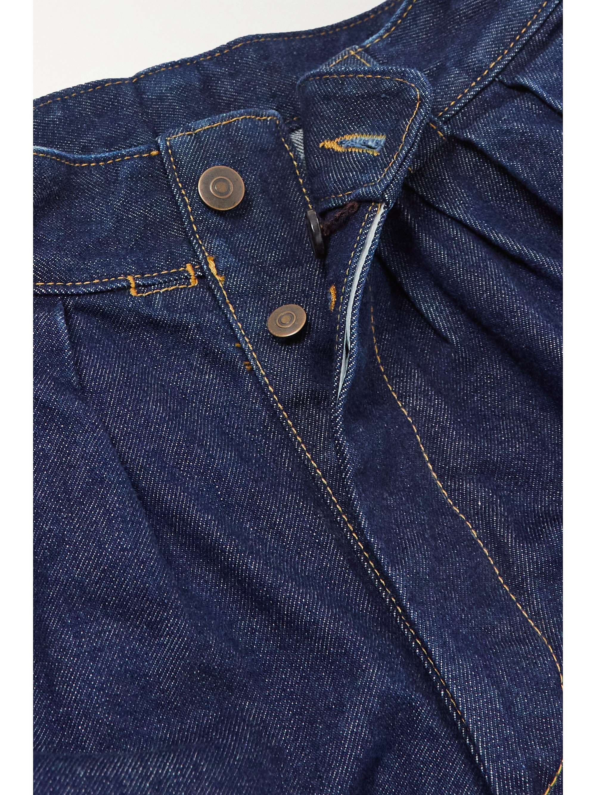 MAISON MARGIELA Pleated wide-leg jeans