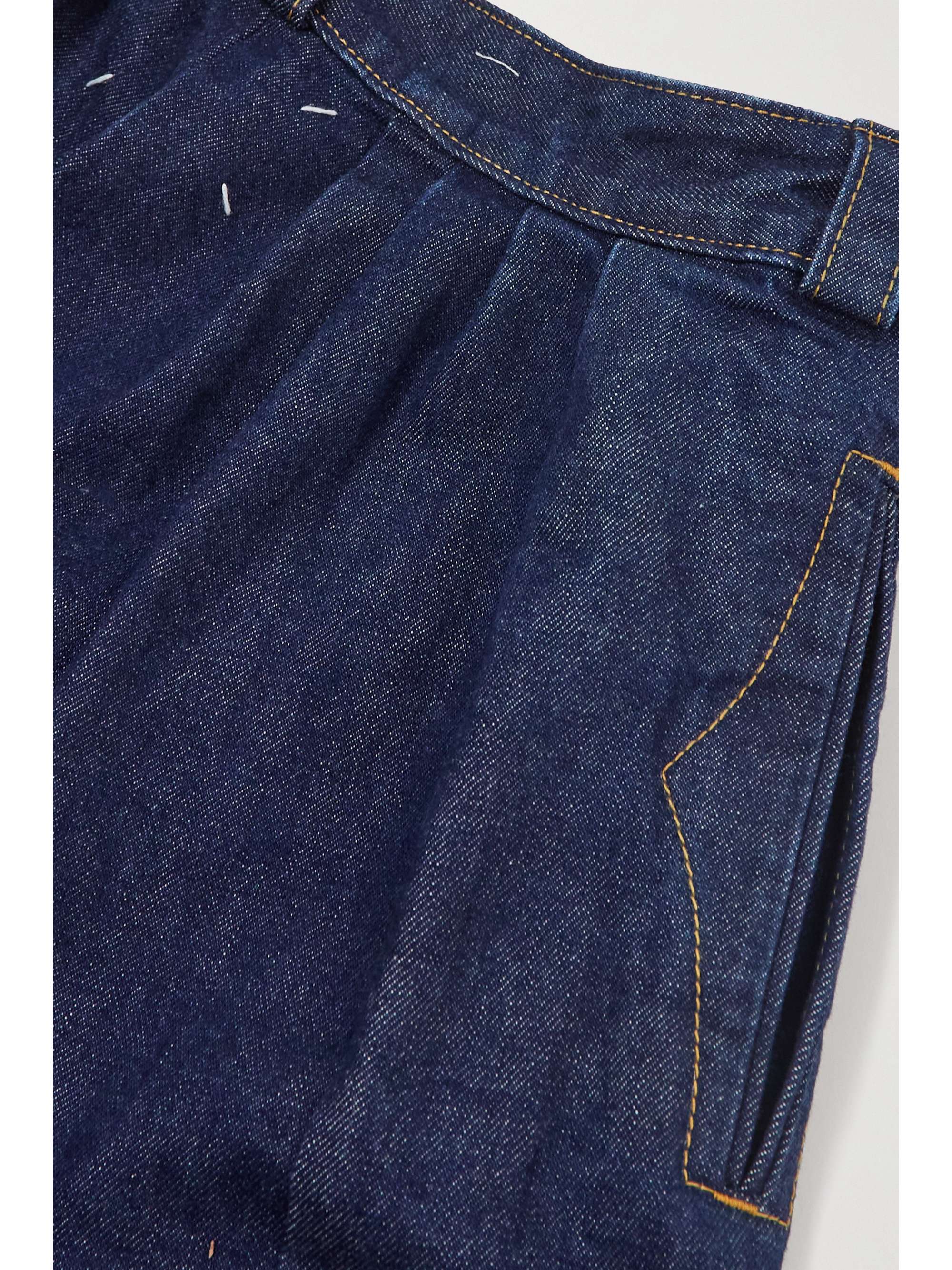 MAISON MARGIELA Pleated wide-leg jeans