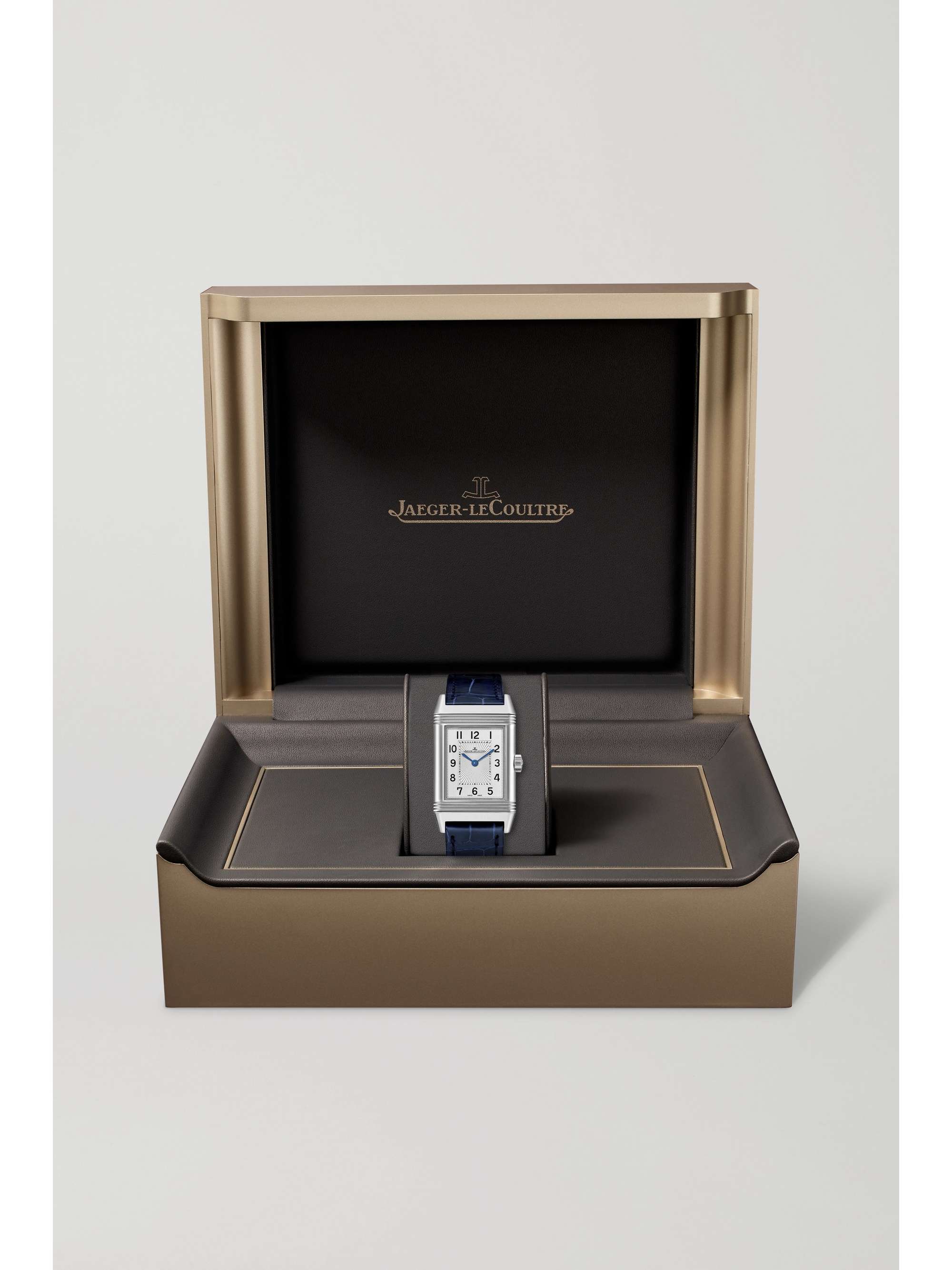JAEGER LECOULTRE Reverso Classic Small Hand-Wound 21mm stainless steel and alligator watch