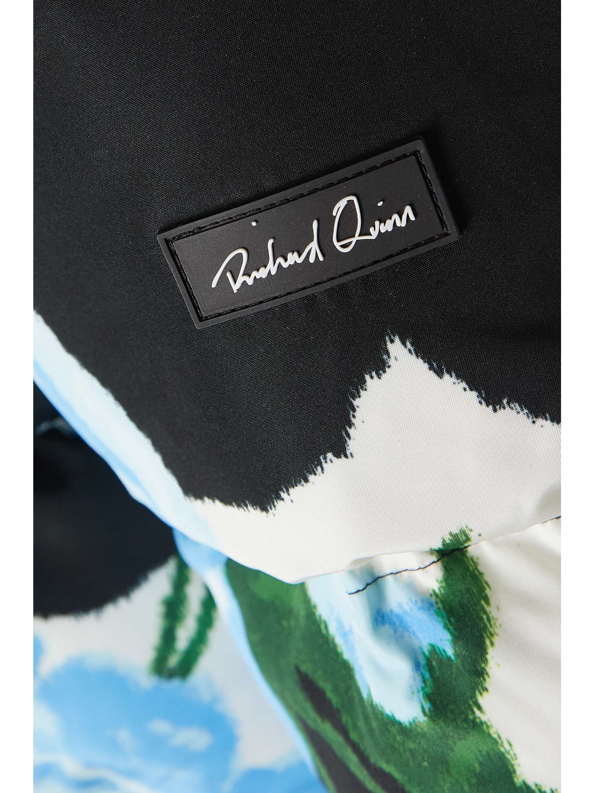 RICHARD QUINN 正反两穿花卉印花绗缝软壳面料羽绒夹克