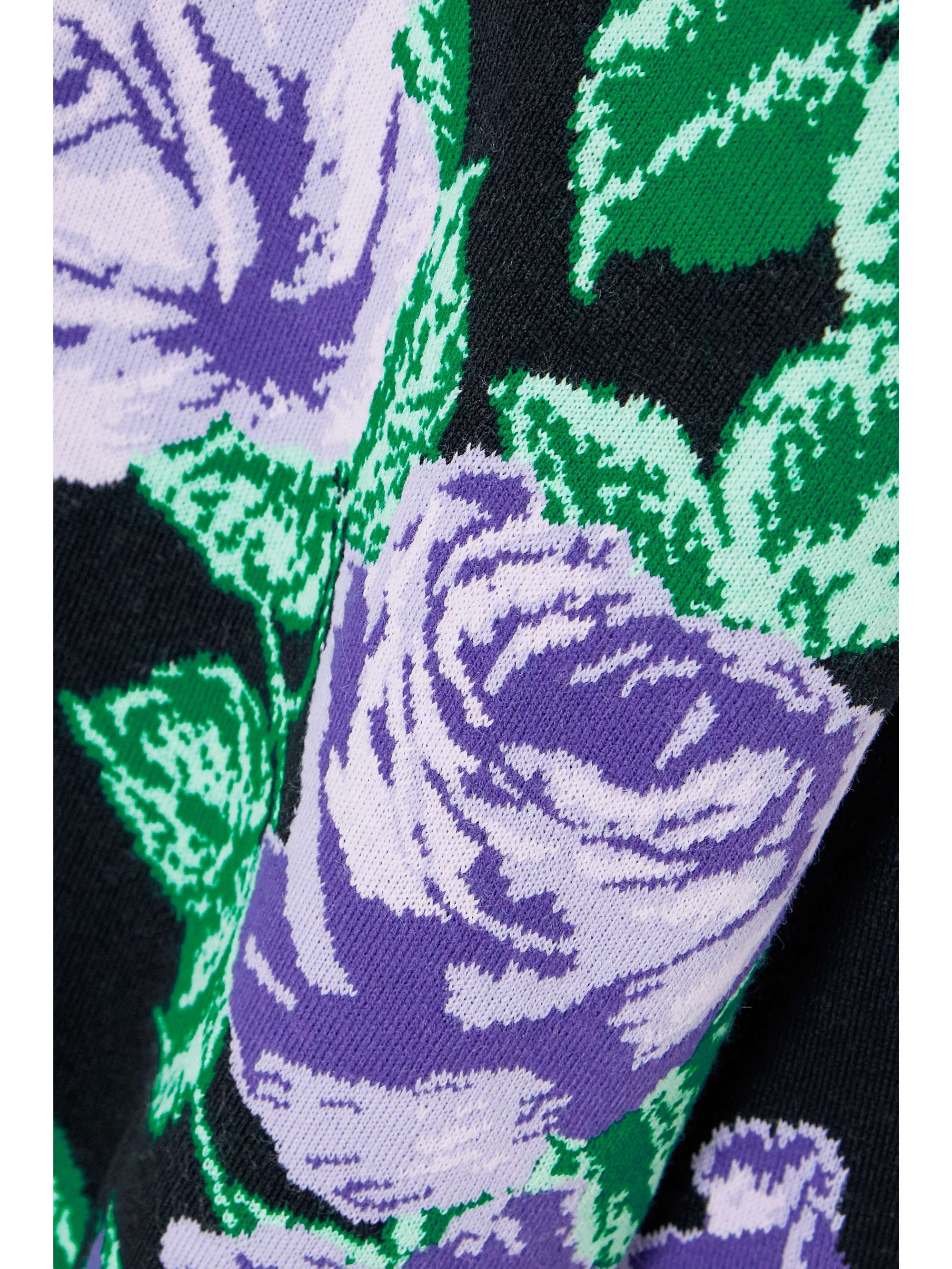 RICHARD QUINN Floral-jacquard sweater
