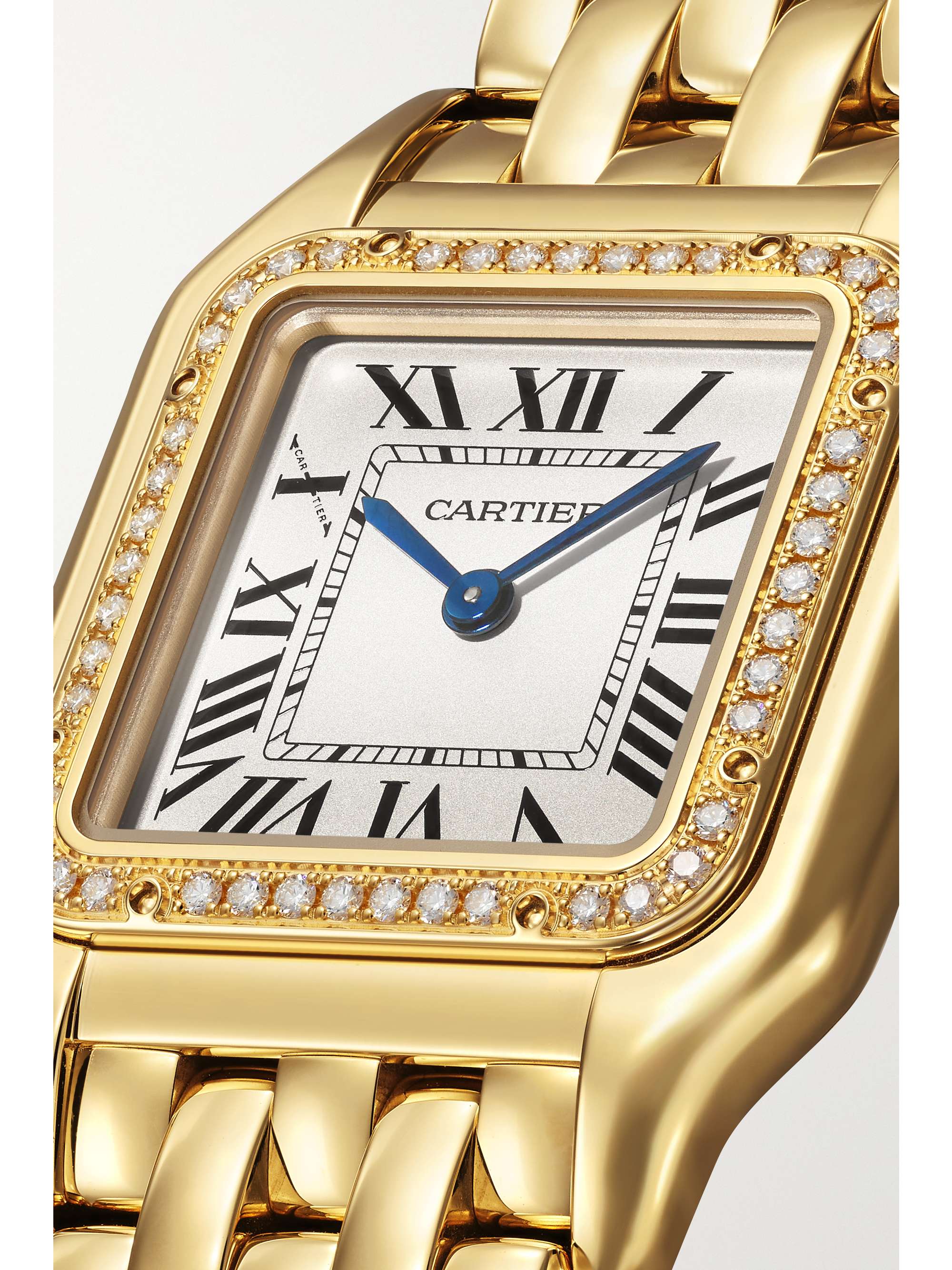 CARTIER Panthère de Cartier medium 26.7mm 18-karat gold diamond watch