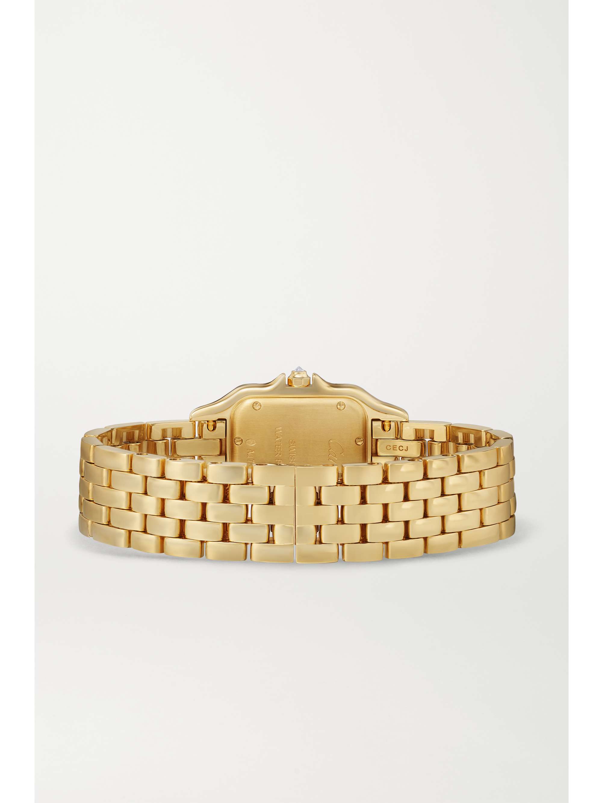 CARTIER Panthère de Cartier medium 26.7mm 18-karat gold diamond watch