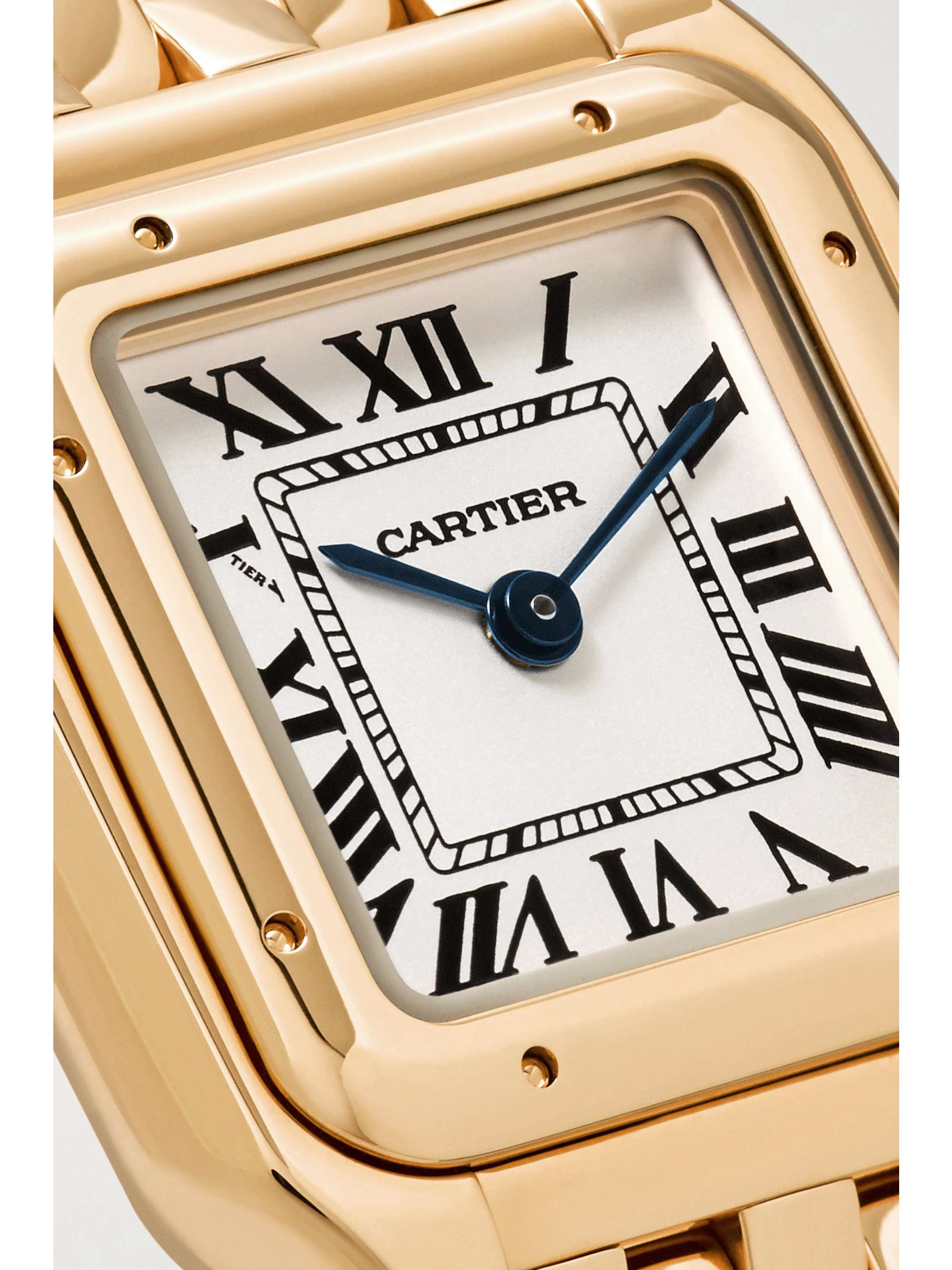 CARTIER Panthère de Cartier small 22mm 18-karat rose gold watch