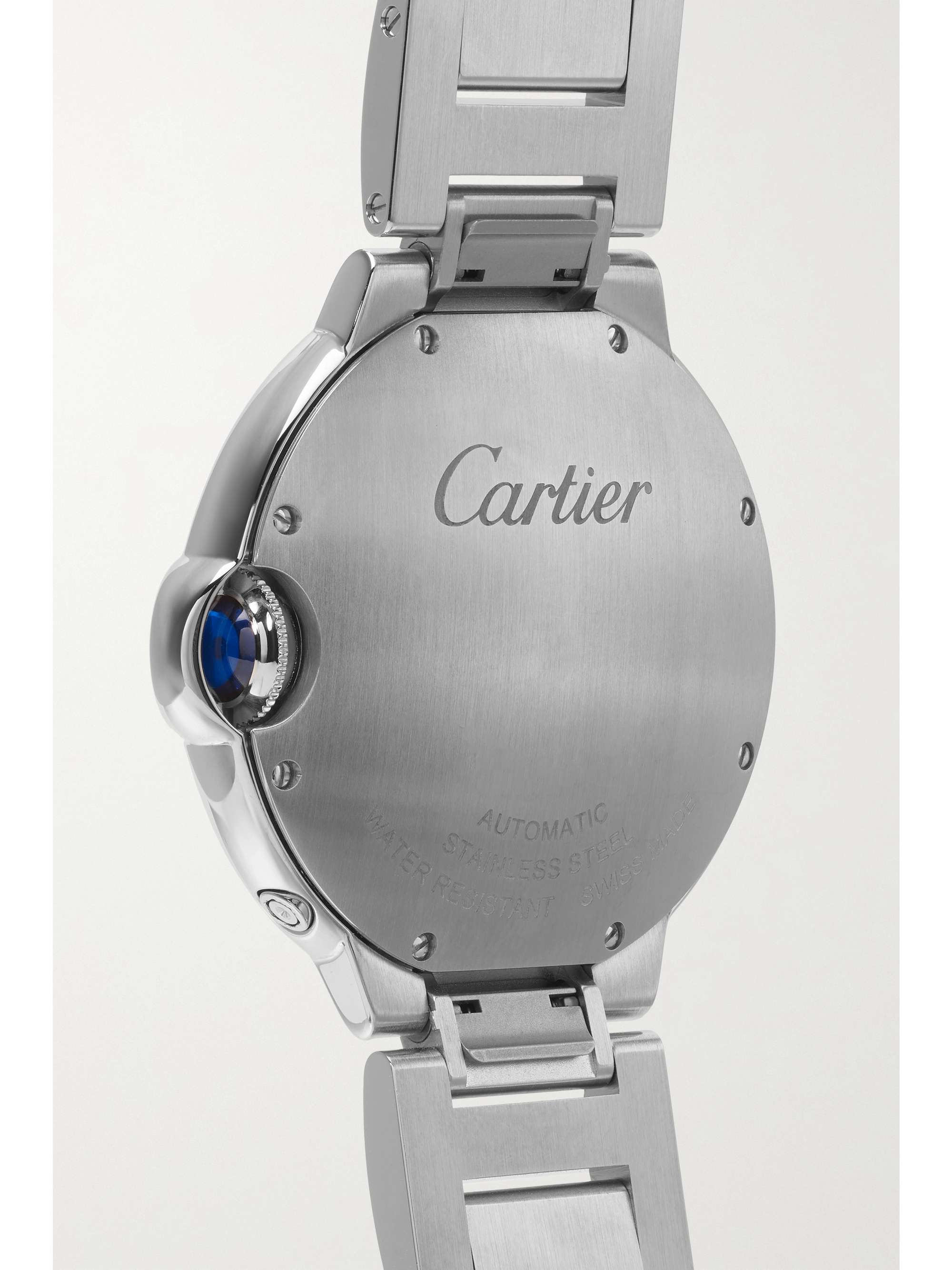CARTIER Ballon Bleu de Cartier Automatic 37mm stainless steel watch