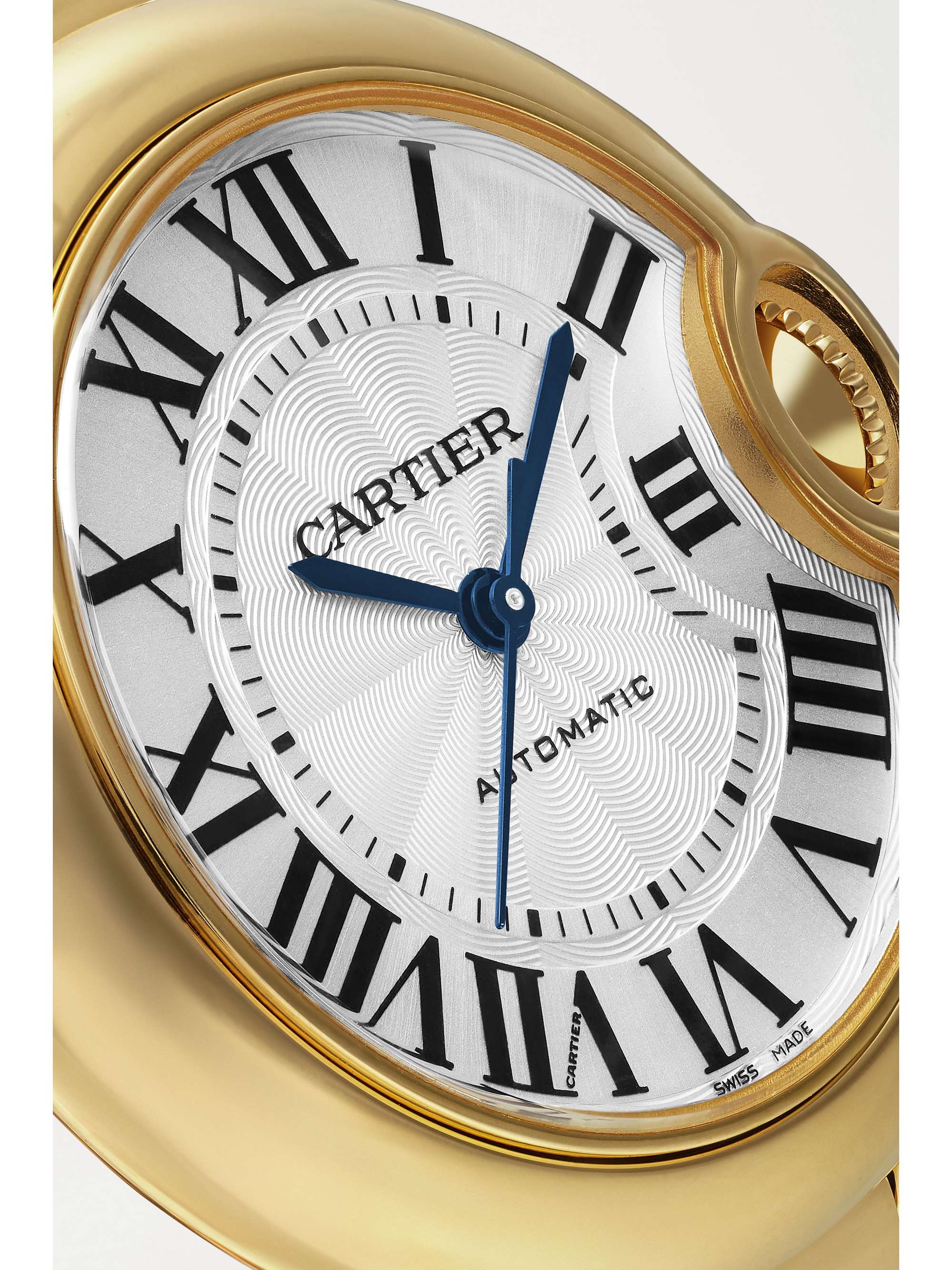 CARTIER Ballon Bleu de Cartier Automatic 33mm 18-karat gold and stainless steel watch