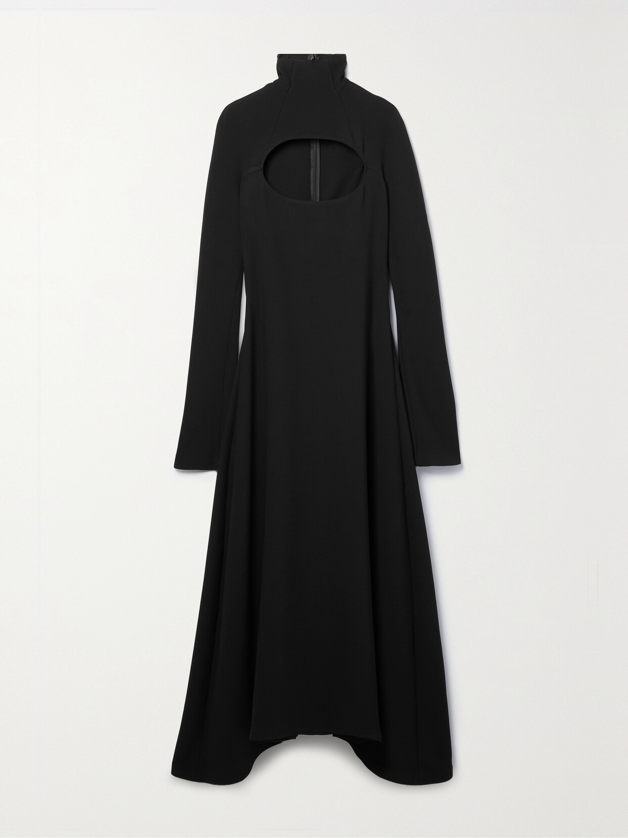 A.W.A.K.E. MODE - Cutout Stretch-jersey Maxi Dress - Black