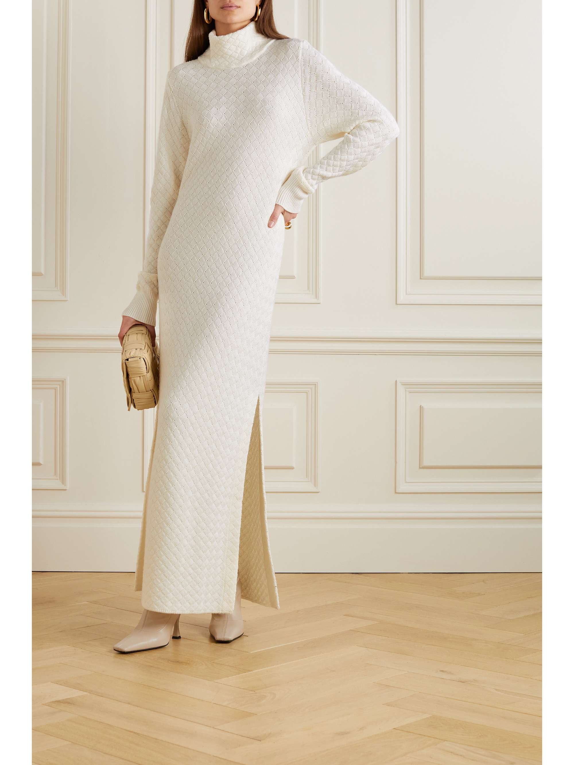 GIULIVA HERITAGE The Cressie wool turtleneck maxi dress