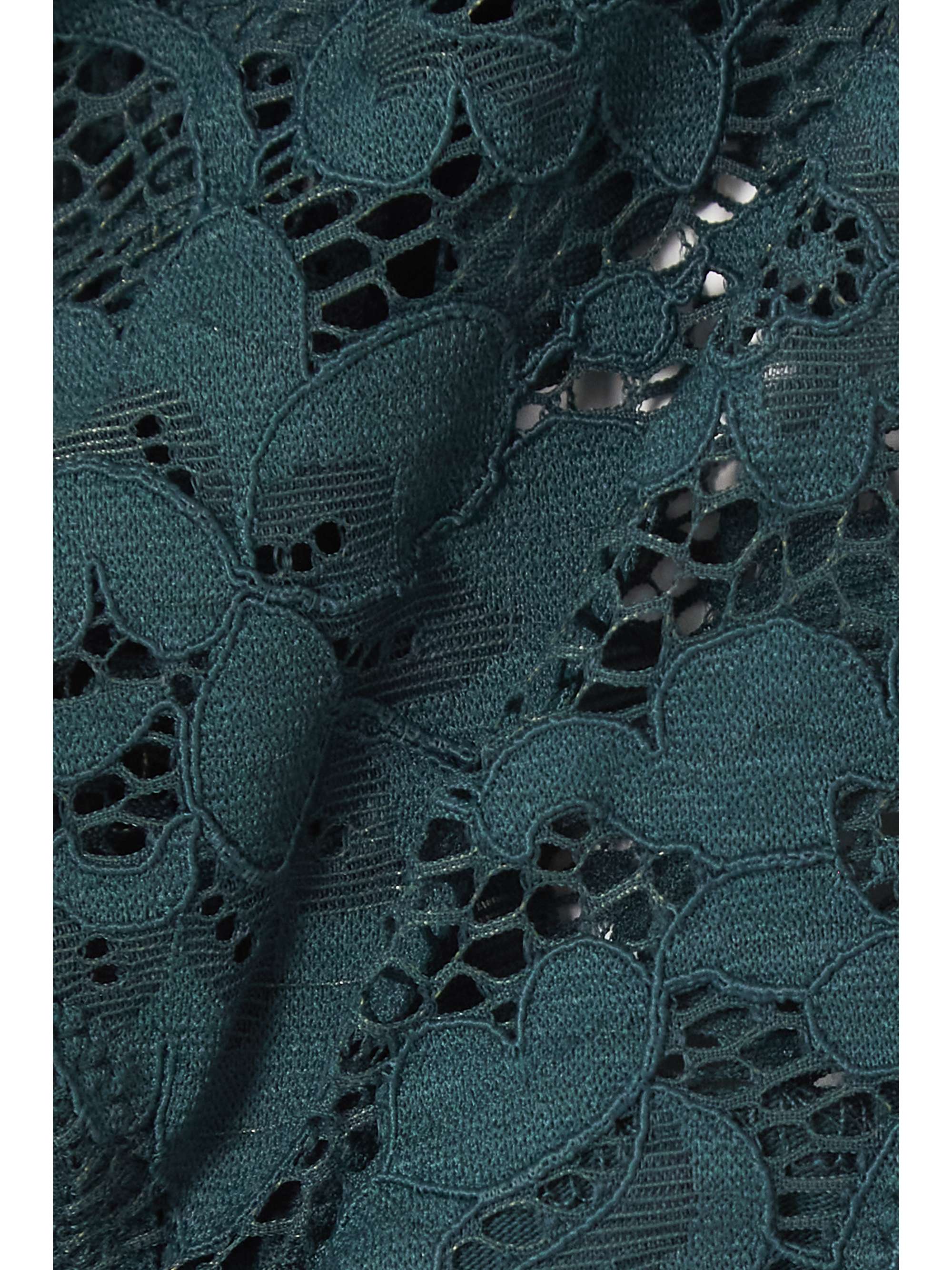ELSE Petunia stretch-mesh and corded lace briefs