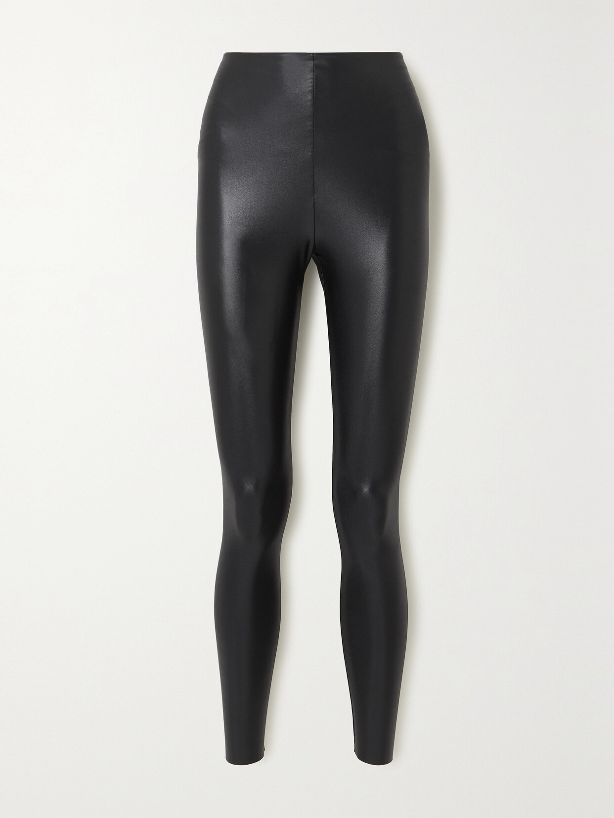 Commando Metallic Stretch-modal Leggings In Gray