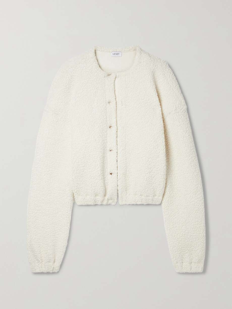 net-a-porter.com | Mica wool-blend fleece cardigan