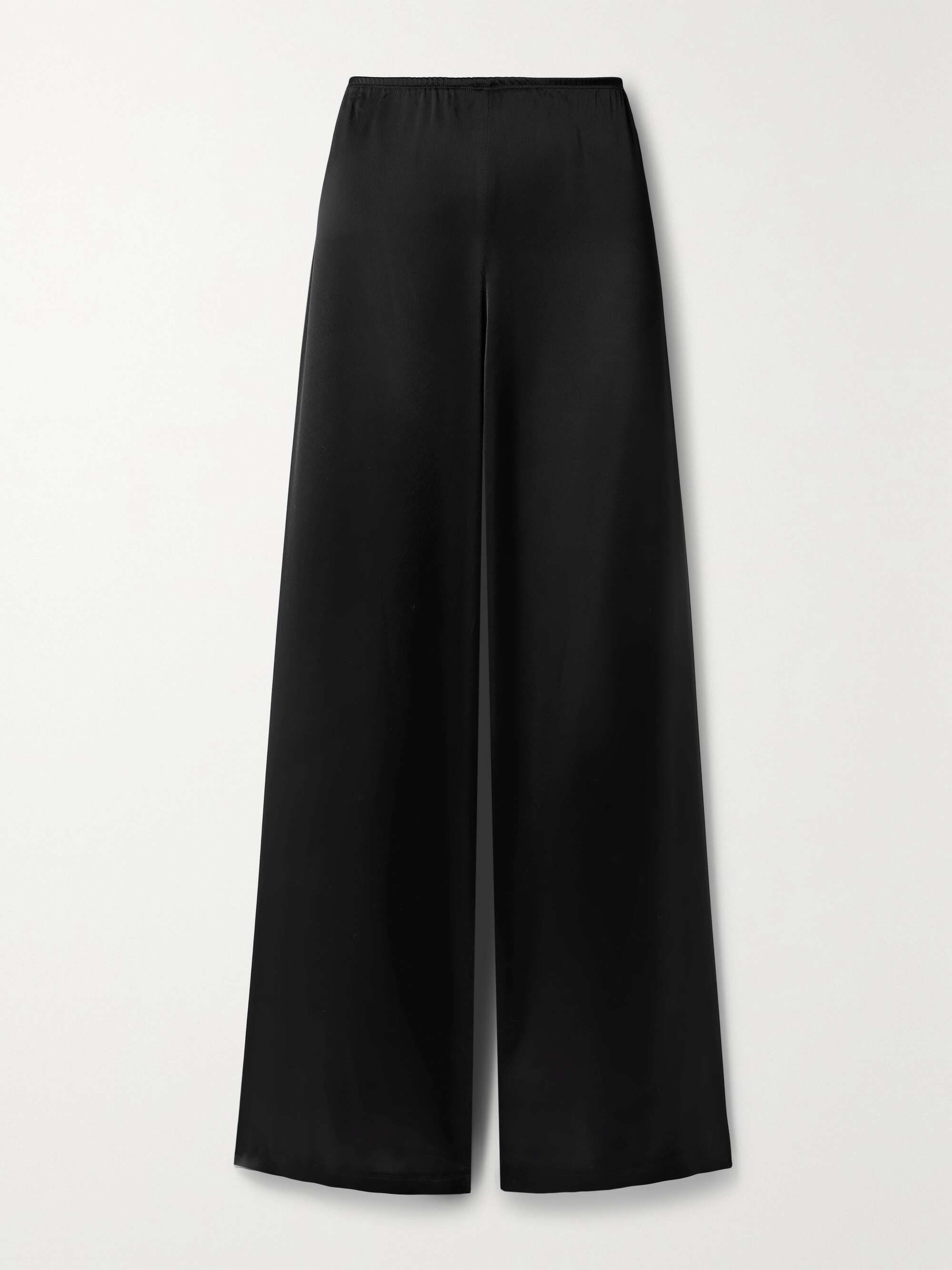 LESET Barb satin wide-leg pants | NET-A-PORTER