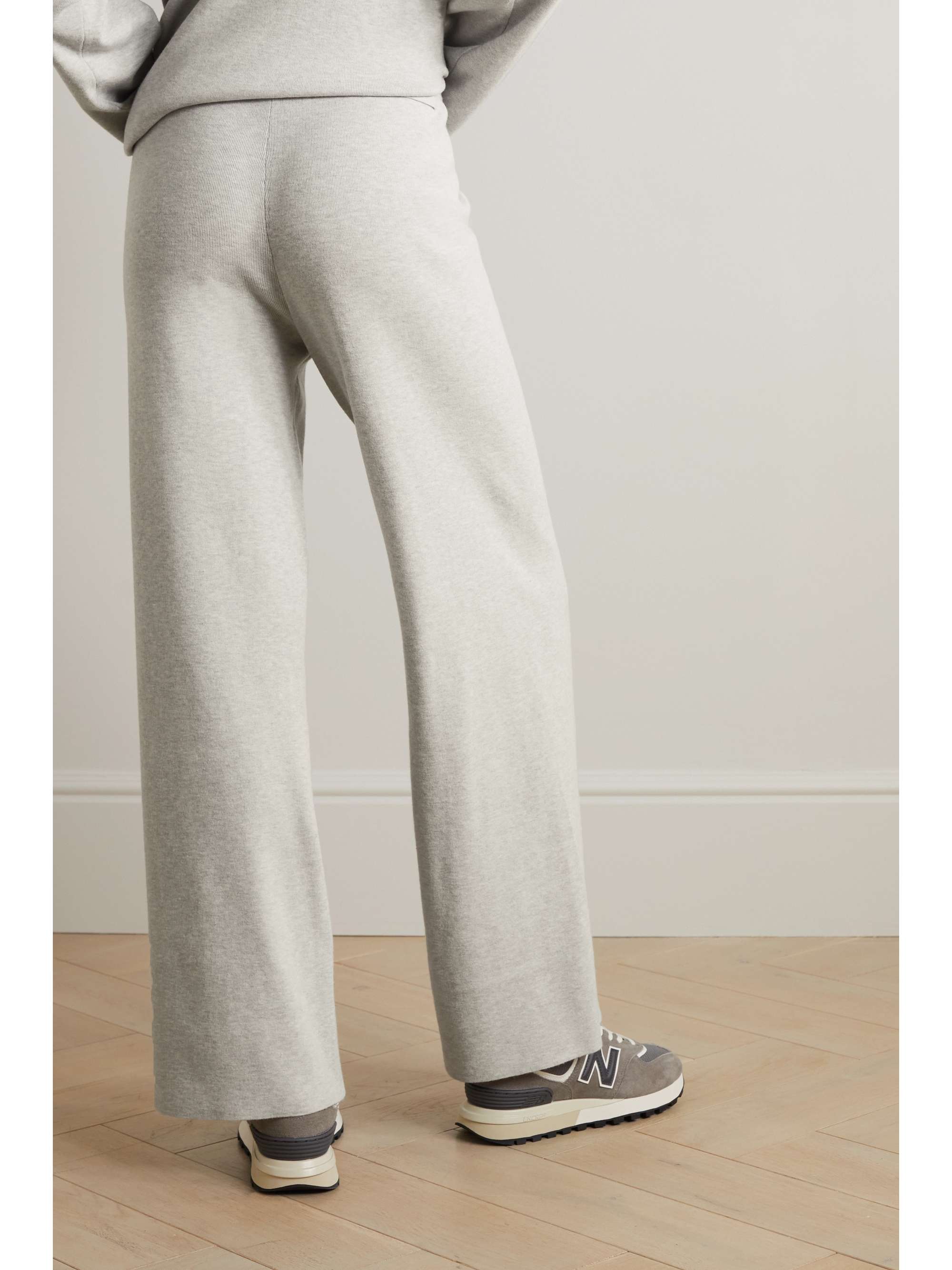 RAILS Krista ribbed mélange jersey pants