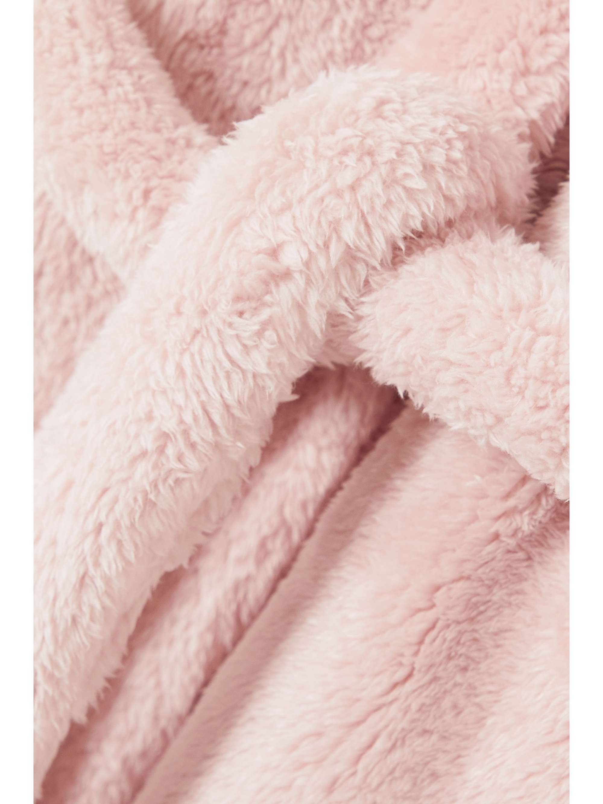 SKIN Wynter hooded recycled faux fur robe