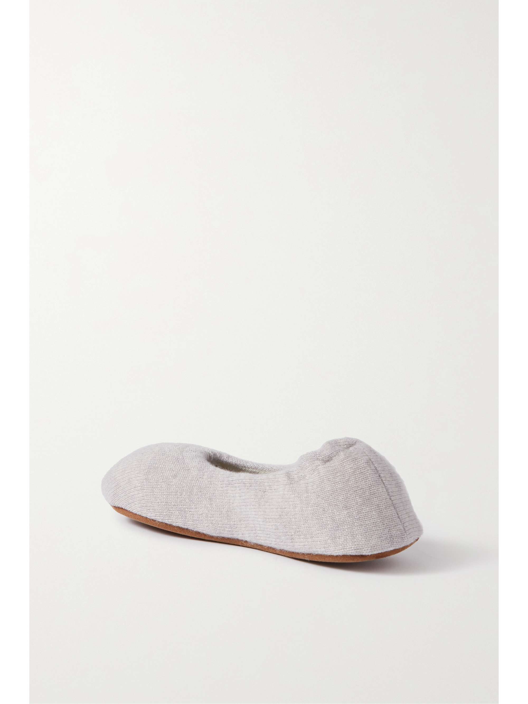 SKIN Cashmere ballet flats