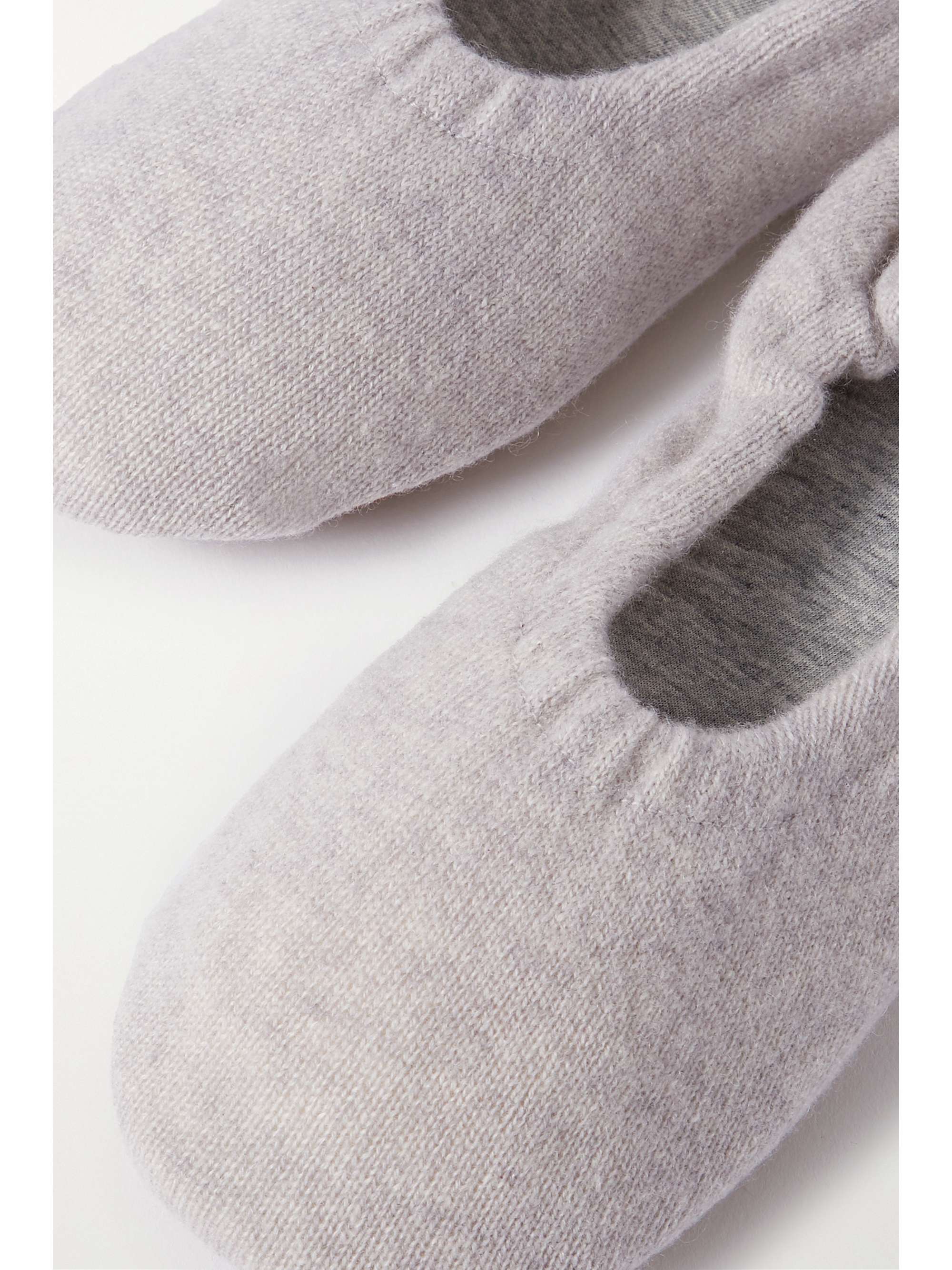 SKIN Cashmere ballet flats