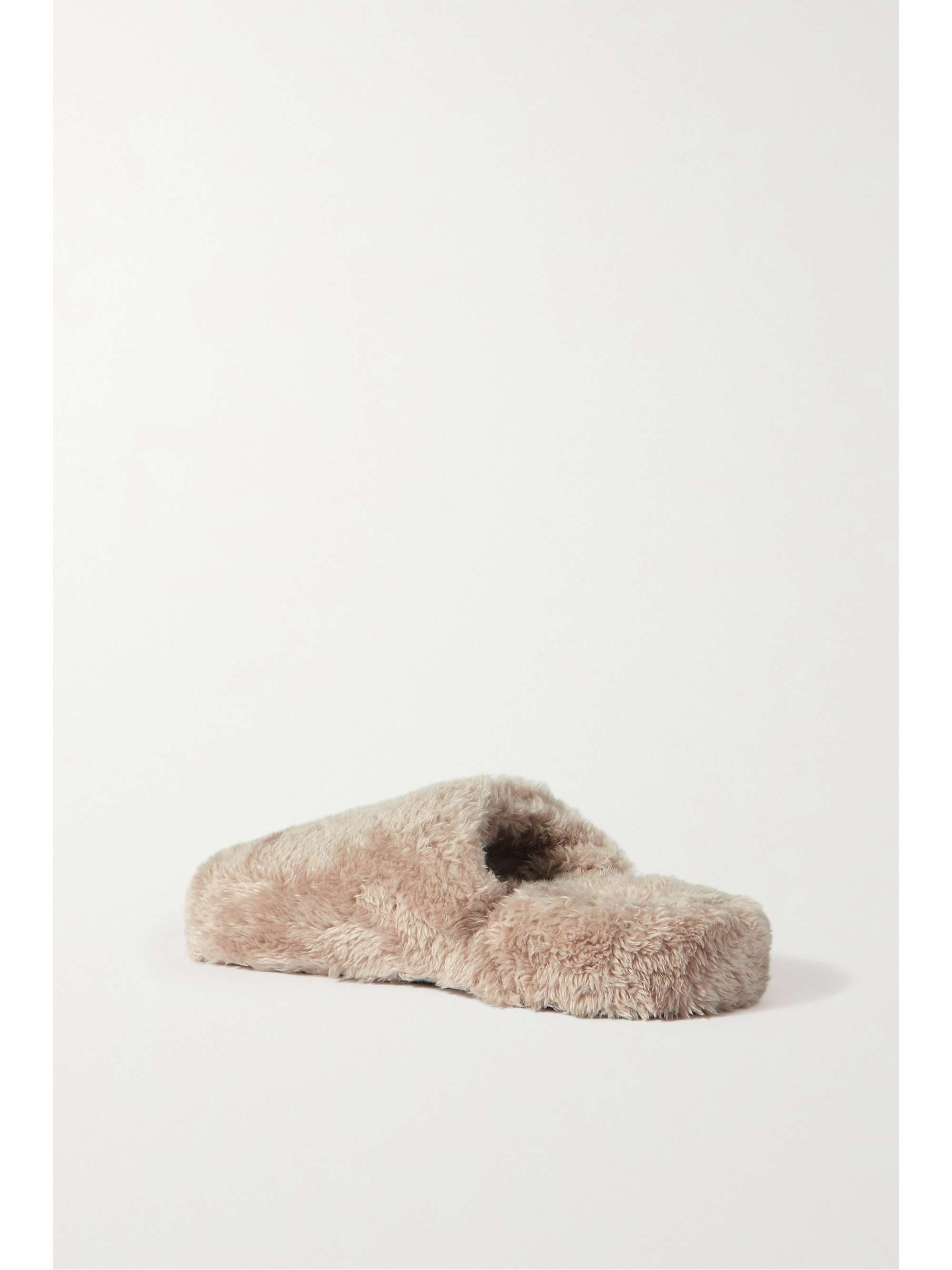 SKIN Winnie recycled faux fur slippers