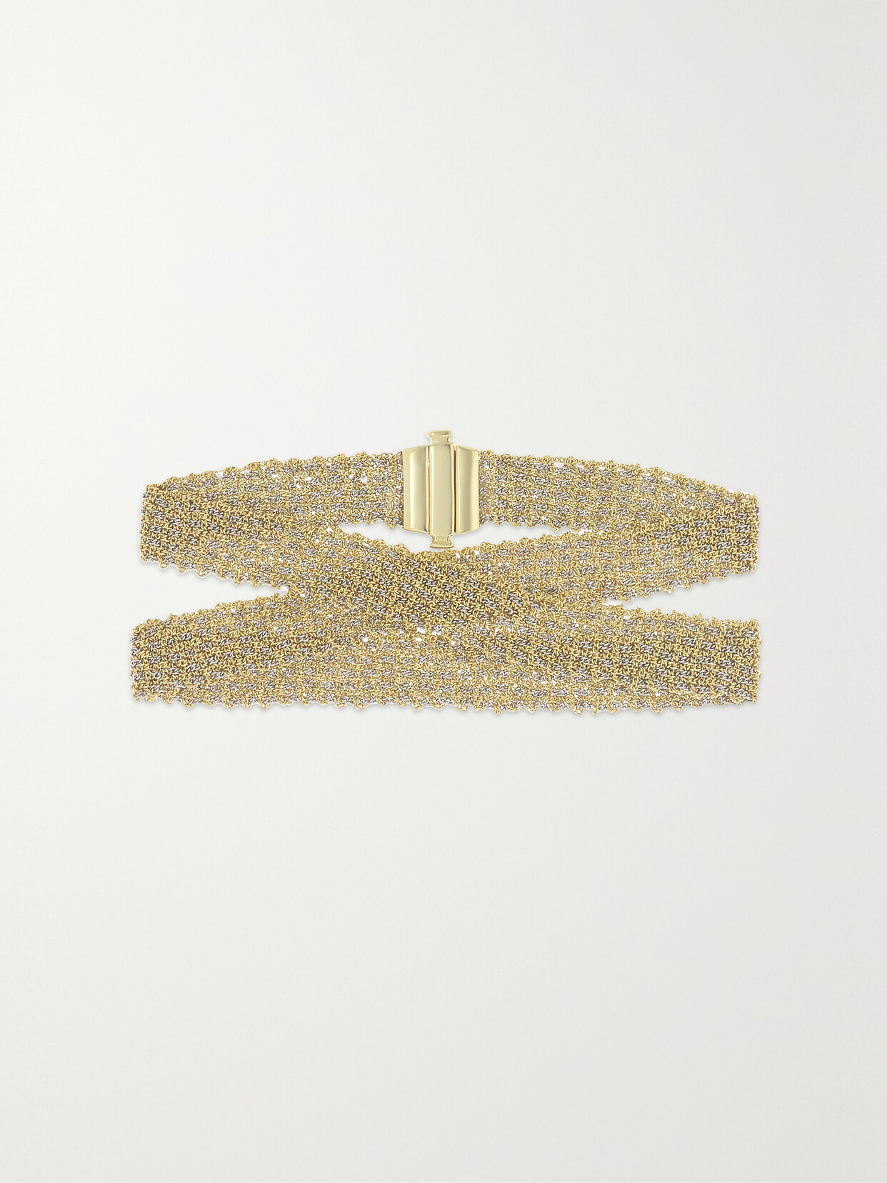 Carolina Bucci - Classic 1cm 18-karat Yellow And White Gold Bracelet - one size