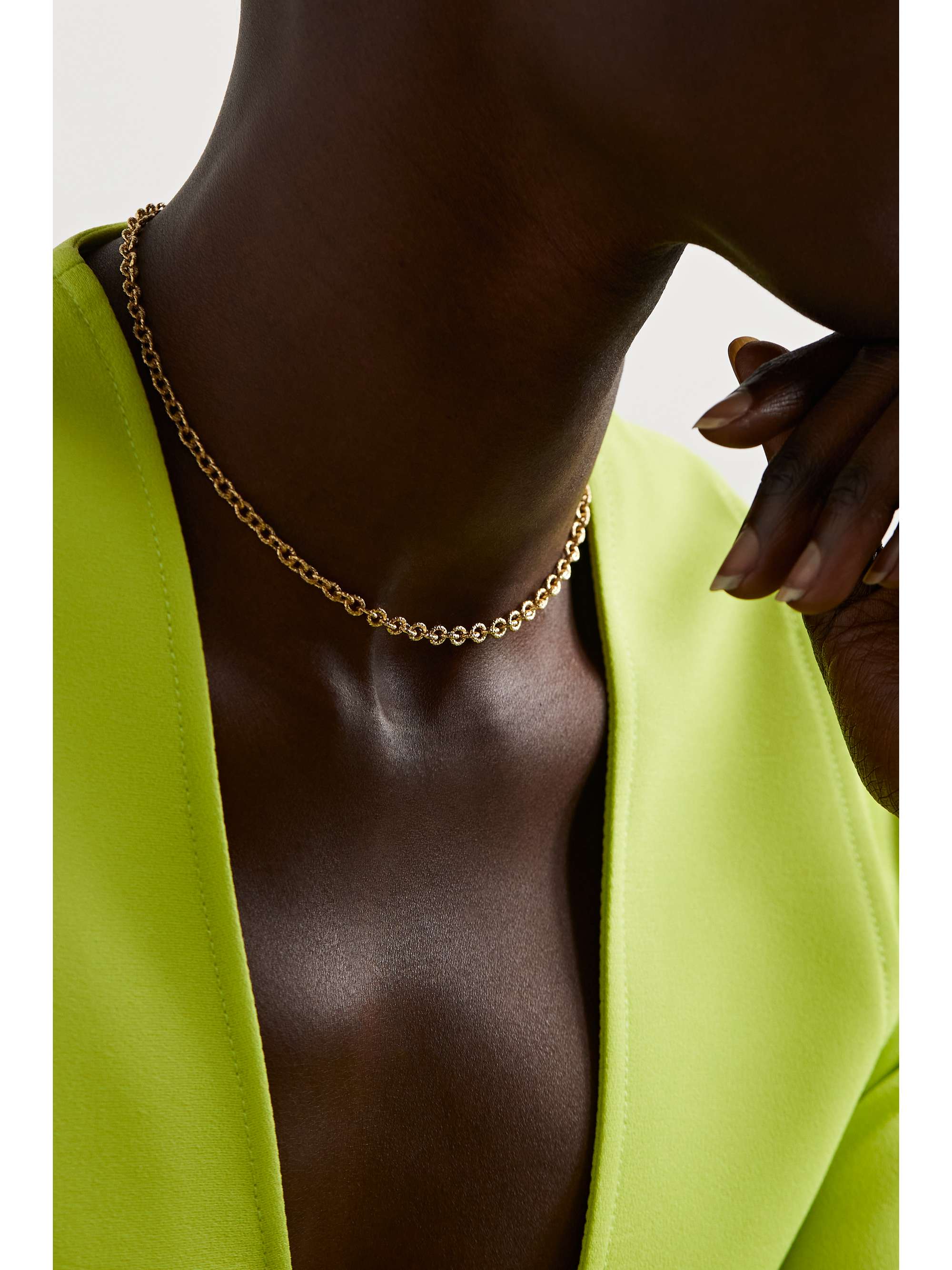 CAROLINA BUCCI Rolló 18-karat gold choker