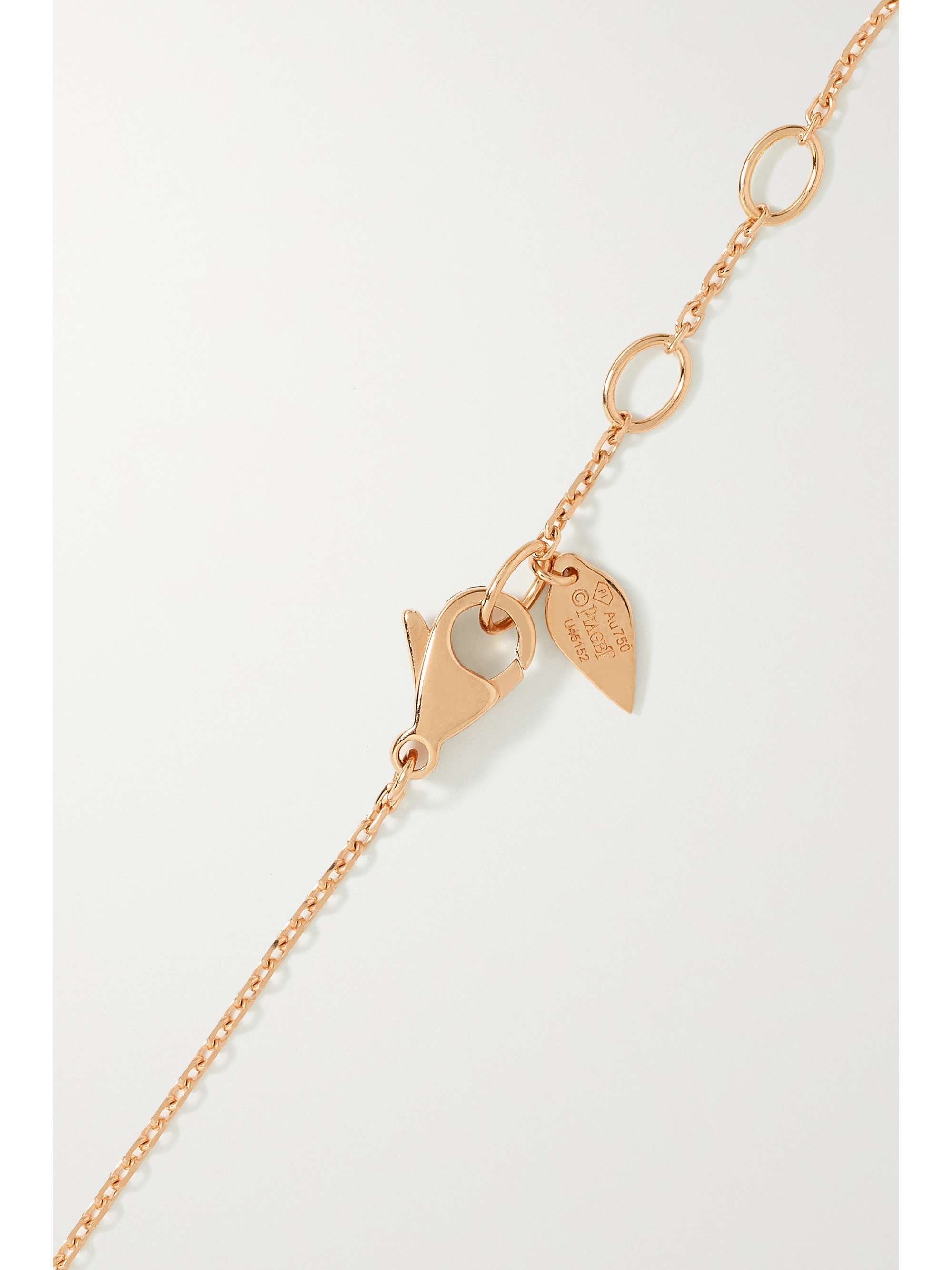 PIAGET Sunlight 18-karat rose gold diamond bracelet
