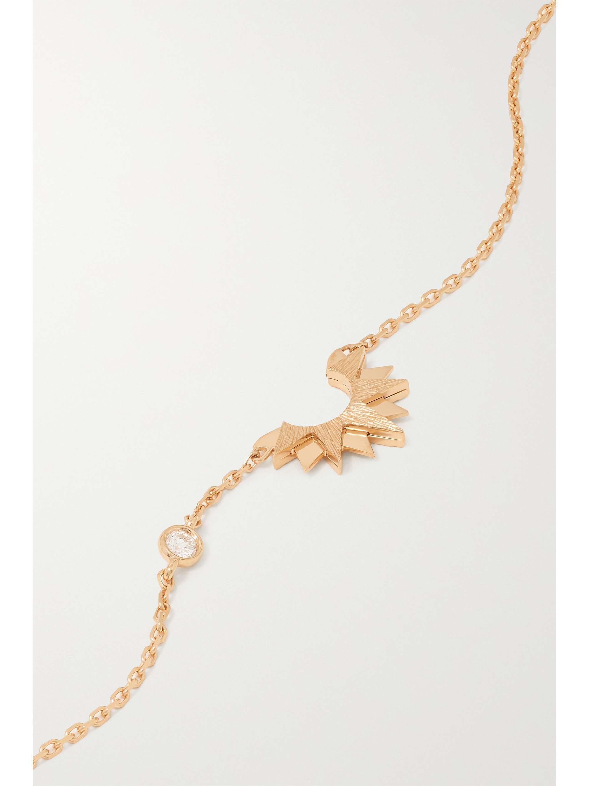 PIAGET Sunlight 18-karat rose gold diamond bracelet