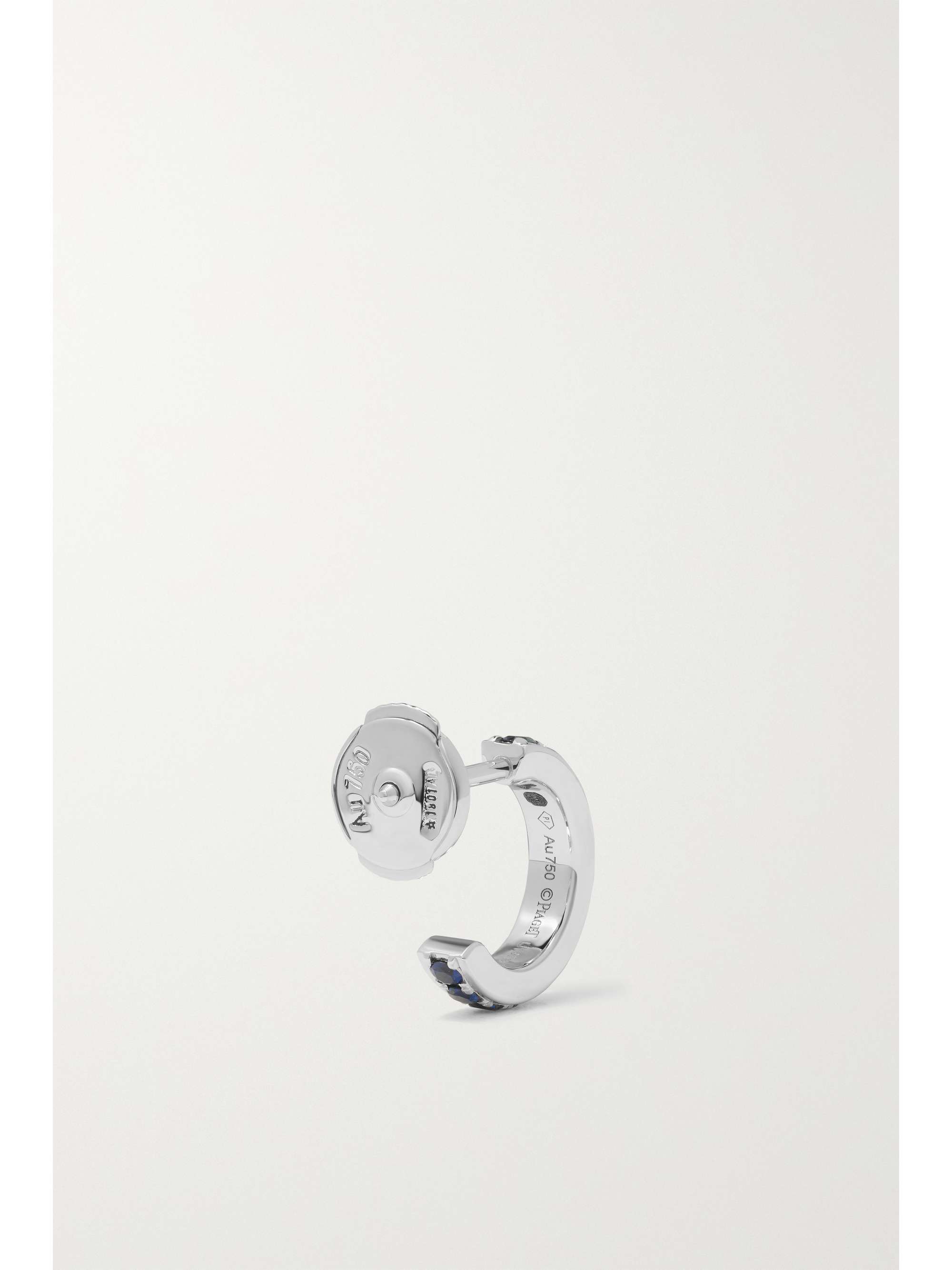 PIAGET Boucles d'oreilles en or rose 18 carats (750/1000), diamant et émeraudes Possession
