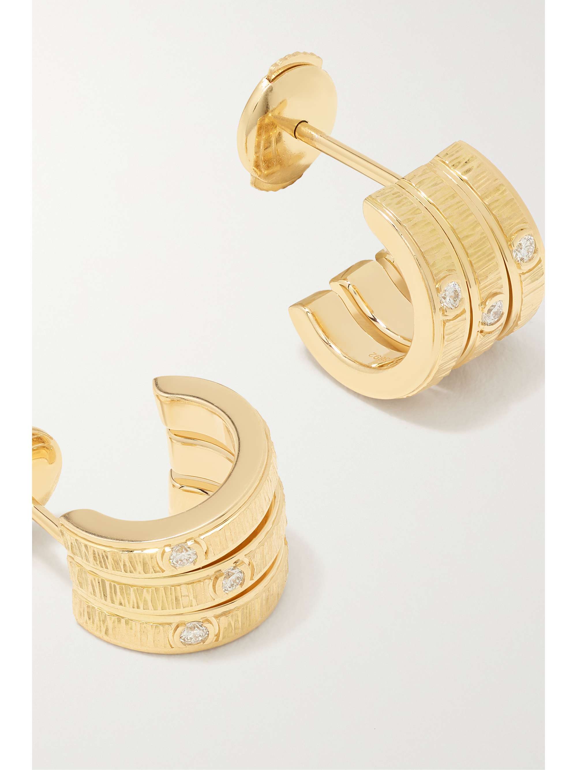 PIAGET Possession 18-karat rose gold diamond earrings