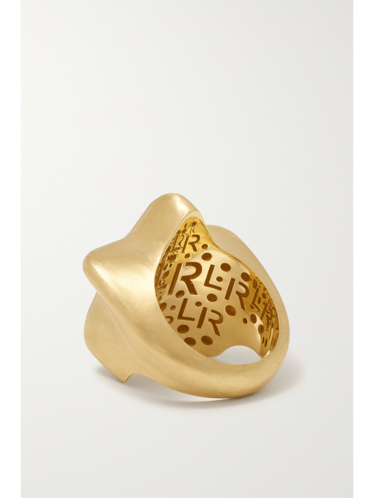 Lauren Rubinski 14-karat Gold Diamond Ring In Gold