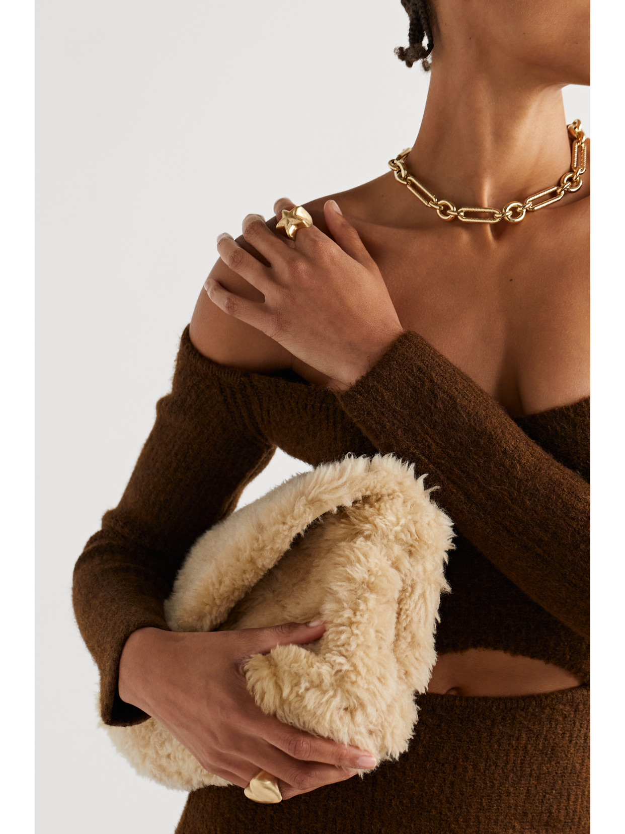 Lauren Rubinski 14-karat Gold Diamond Ring In Gold