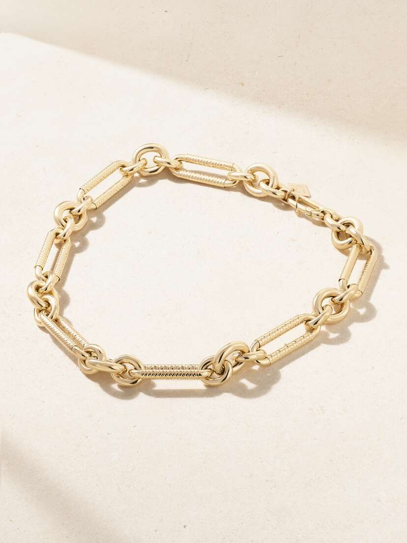 Lauren Rubinski 14-karat Gold Necklace