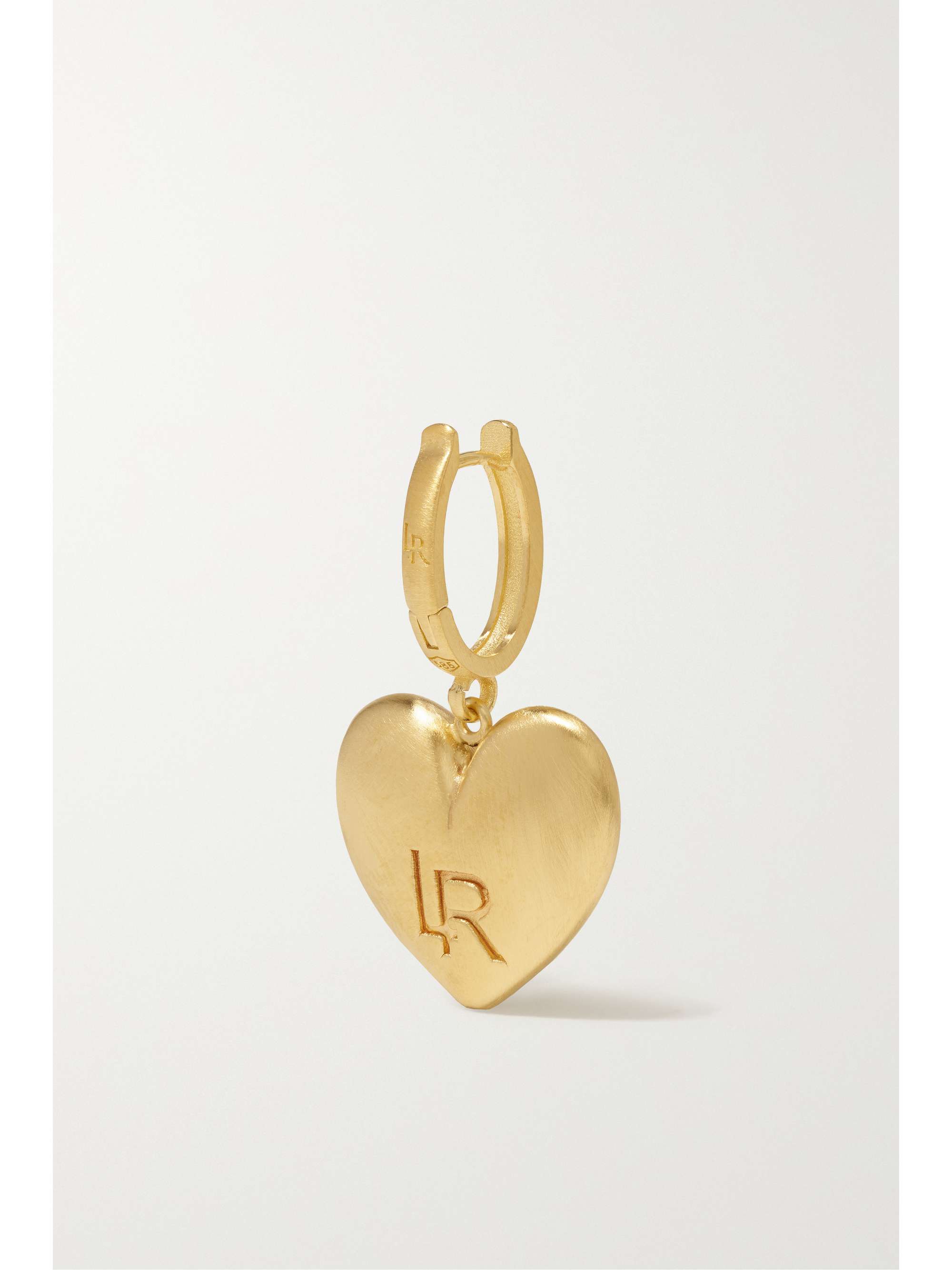 LAUREN RUBINSKI 14-karat gold earrings