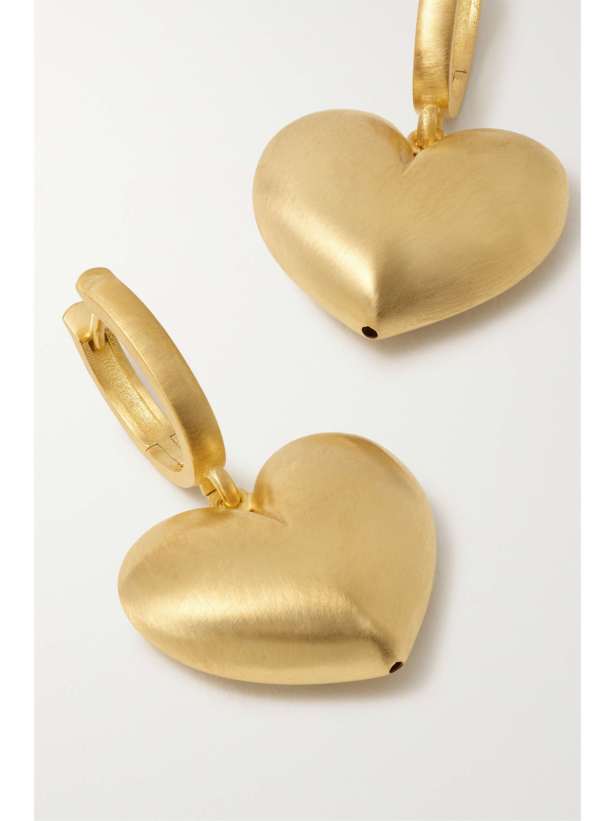 LAUREN RUBINSKI 14-karat gold earrings