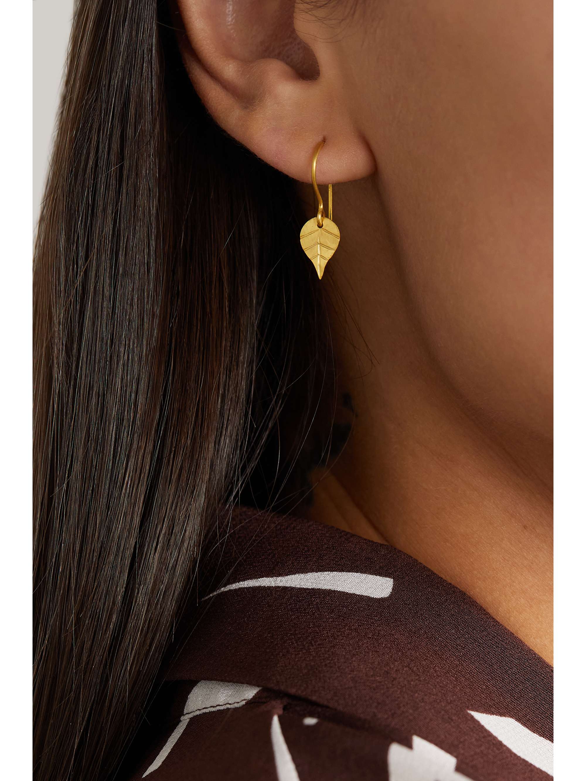 PIPPA SMALL 18-karat gold earrings
