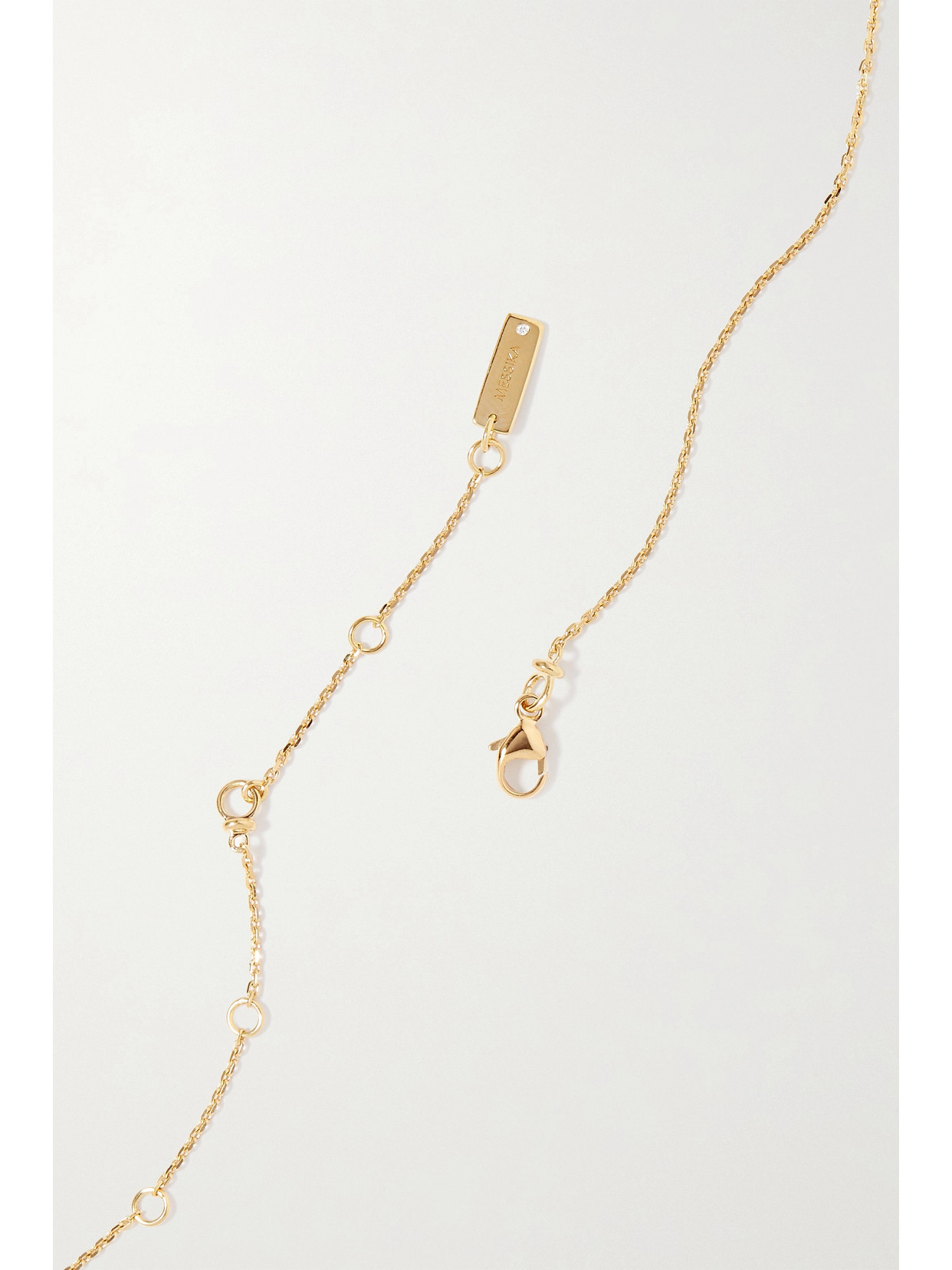 Messika Lucky Eye 18-karat Gold Diamond Necklace In Gold