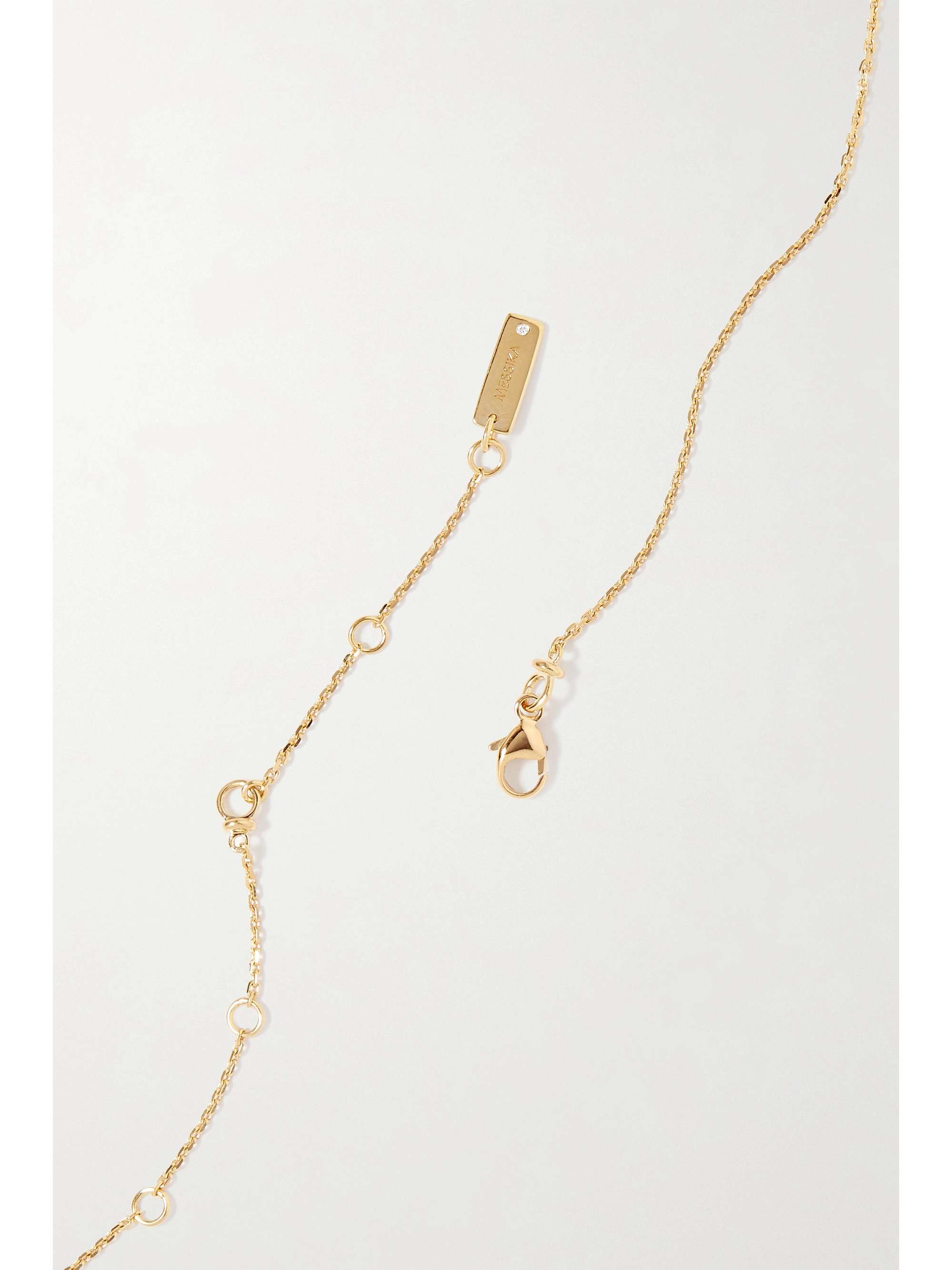 MESSIKA Lucky Eye 18-karat gold diamond necklace