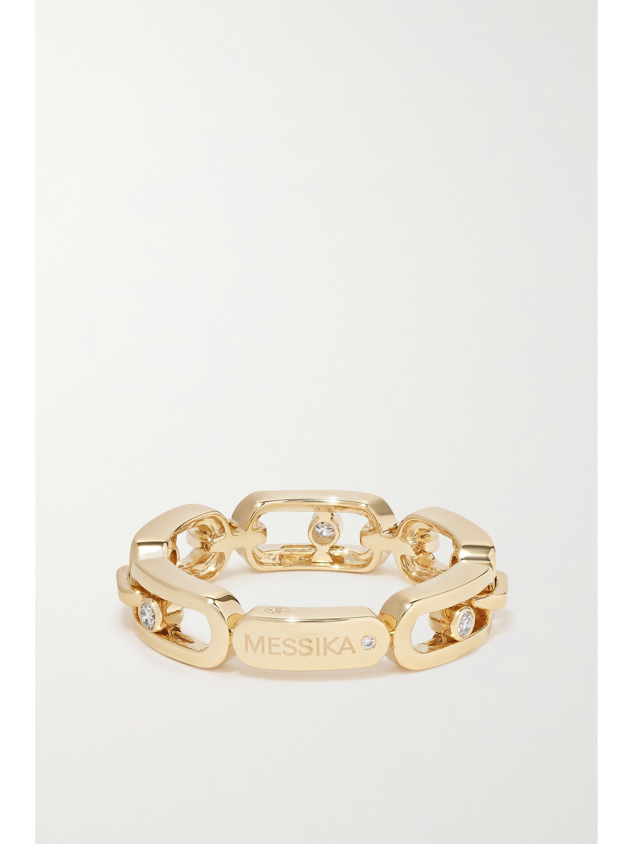 Messika Move Uno 18-karat Gold Diamond Ring In Gold