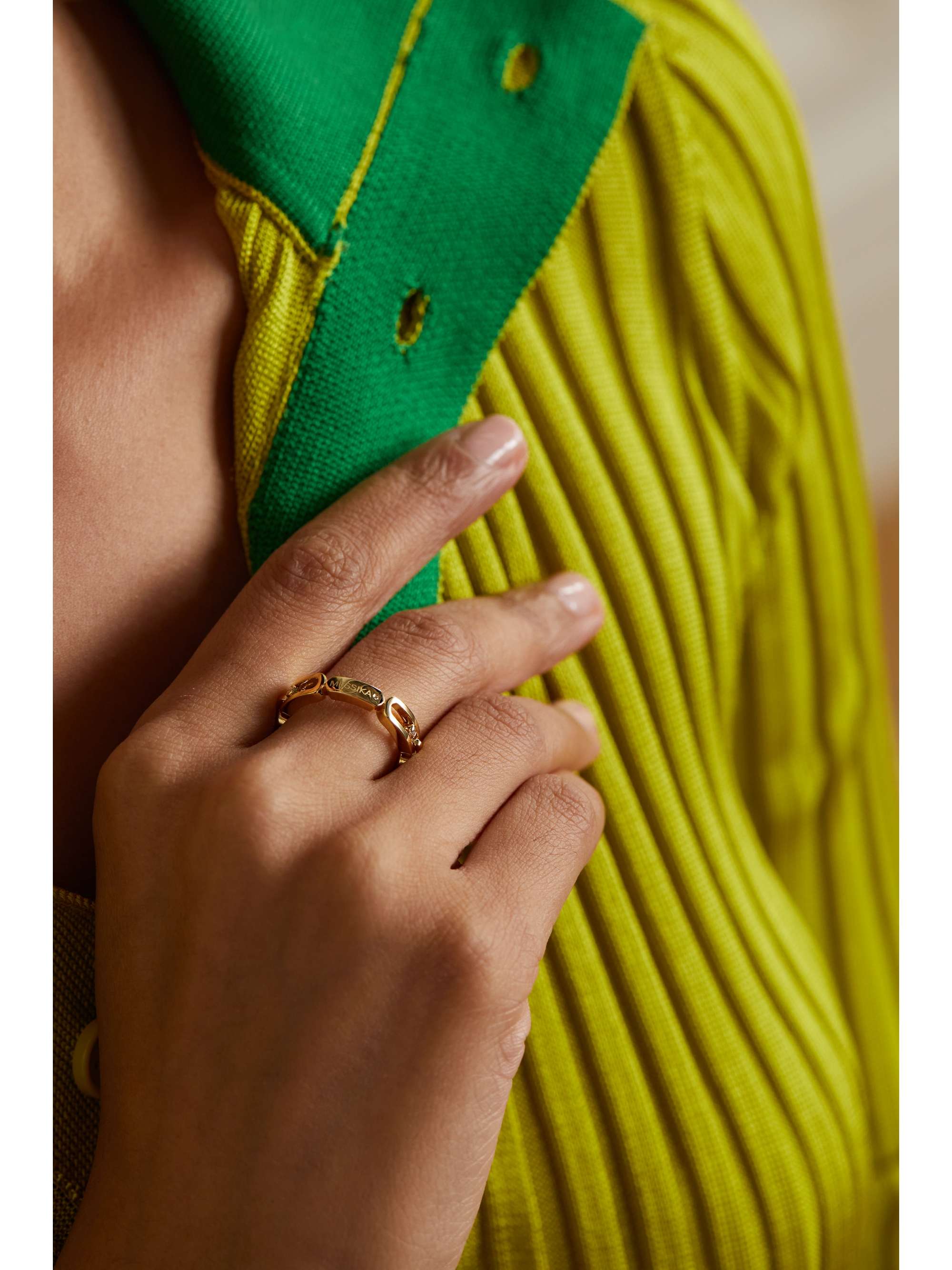 MESSIKA Move Uno 18-karat gold diamond ring