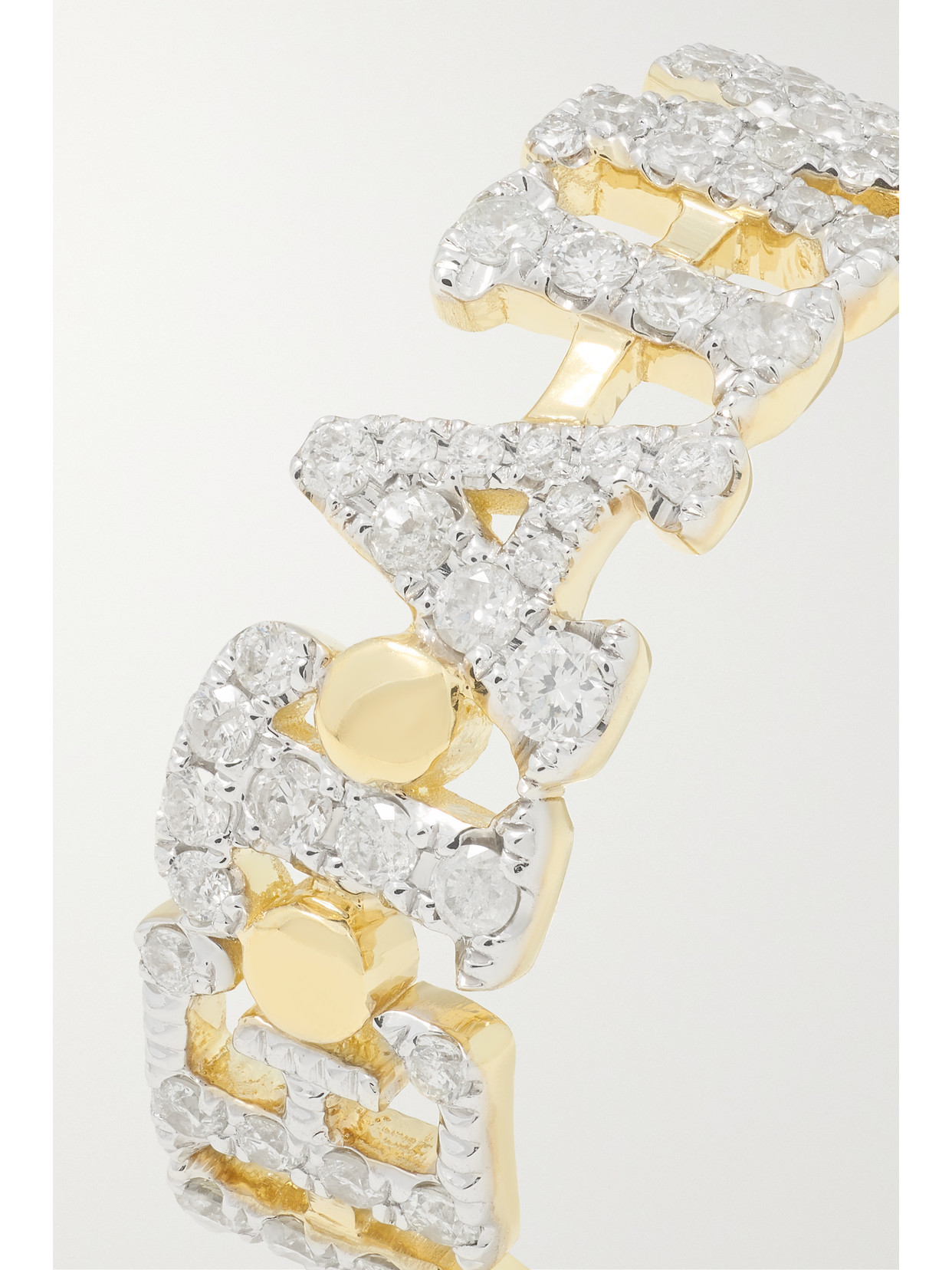 Yvonne Léon Je T'aime 9-karat Gold Diamond Ring In Gold