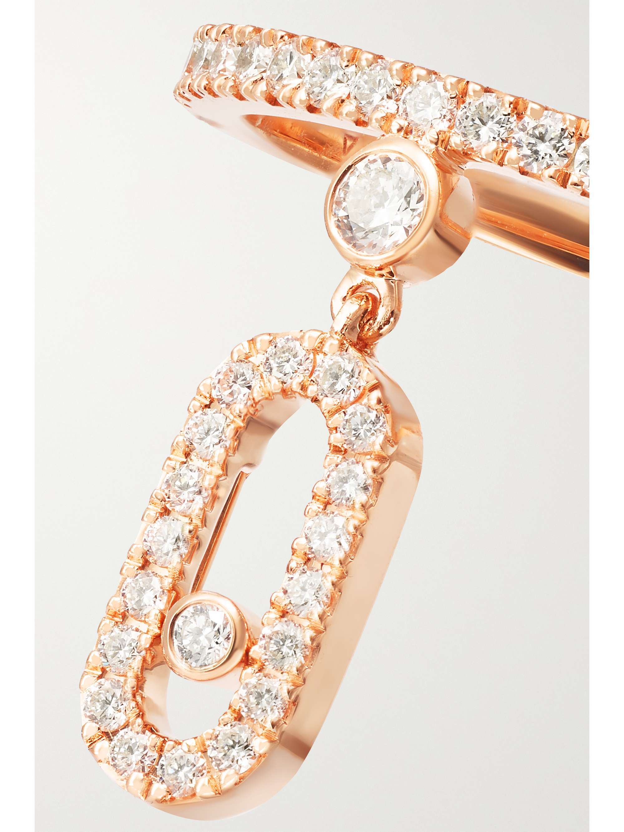 MESSIKA Move Uno Tassel 18-karat white gold diamond ring
