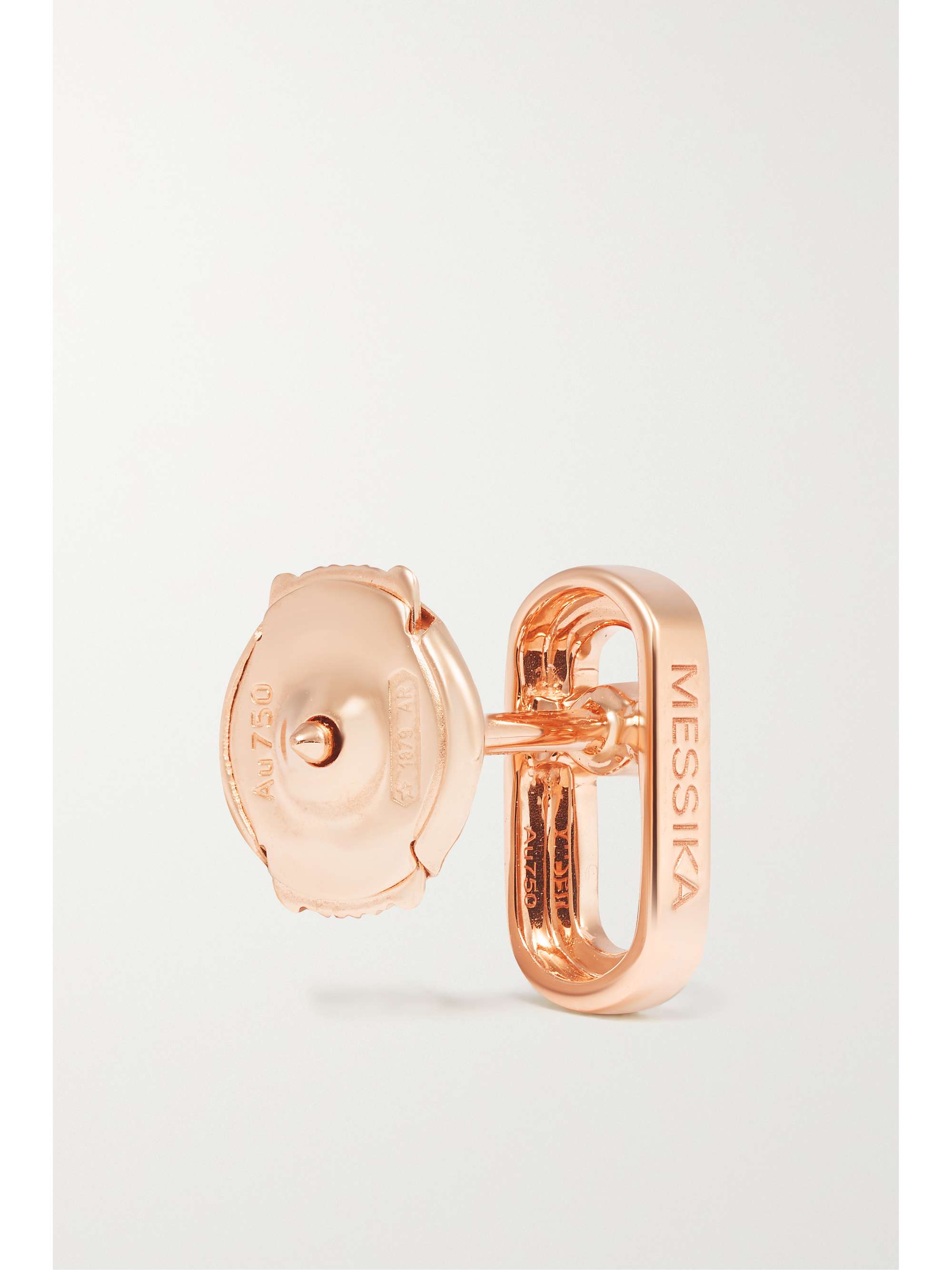 MESSIKA Move Uno 18-karat gold diamond earrings
