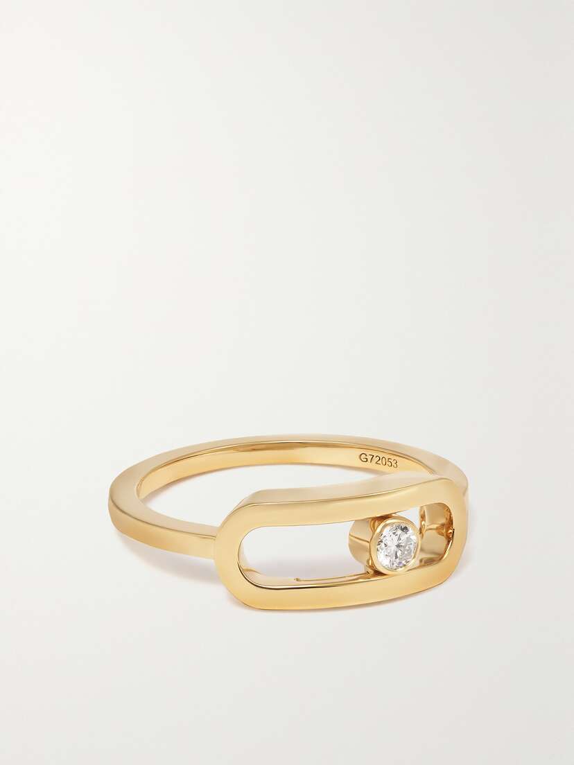 Messika Move Uno 18-karat Gold Diamond Ring
