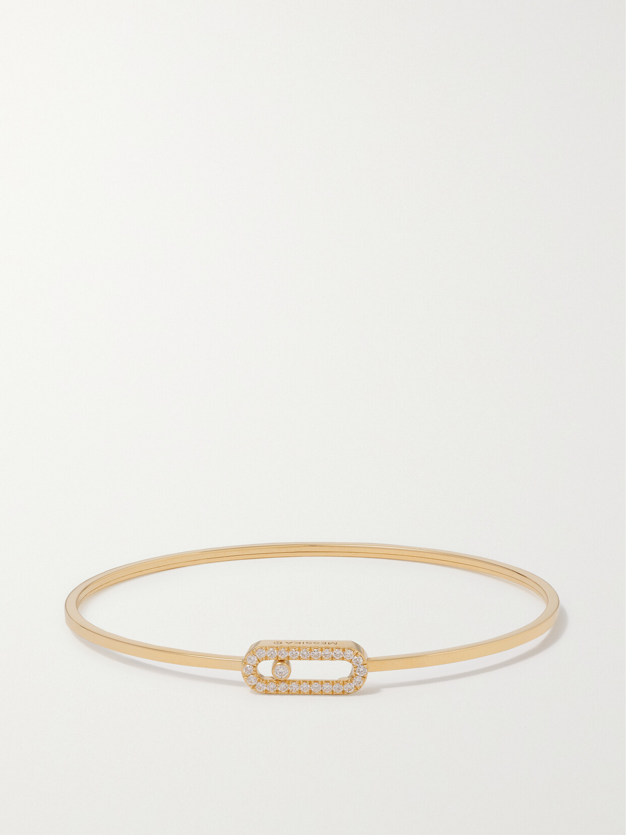 Messika Move Uno 18-karat Gold Diamond Bangle - M