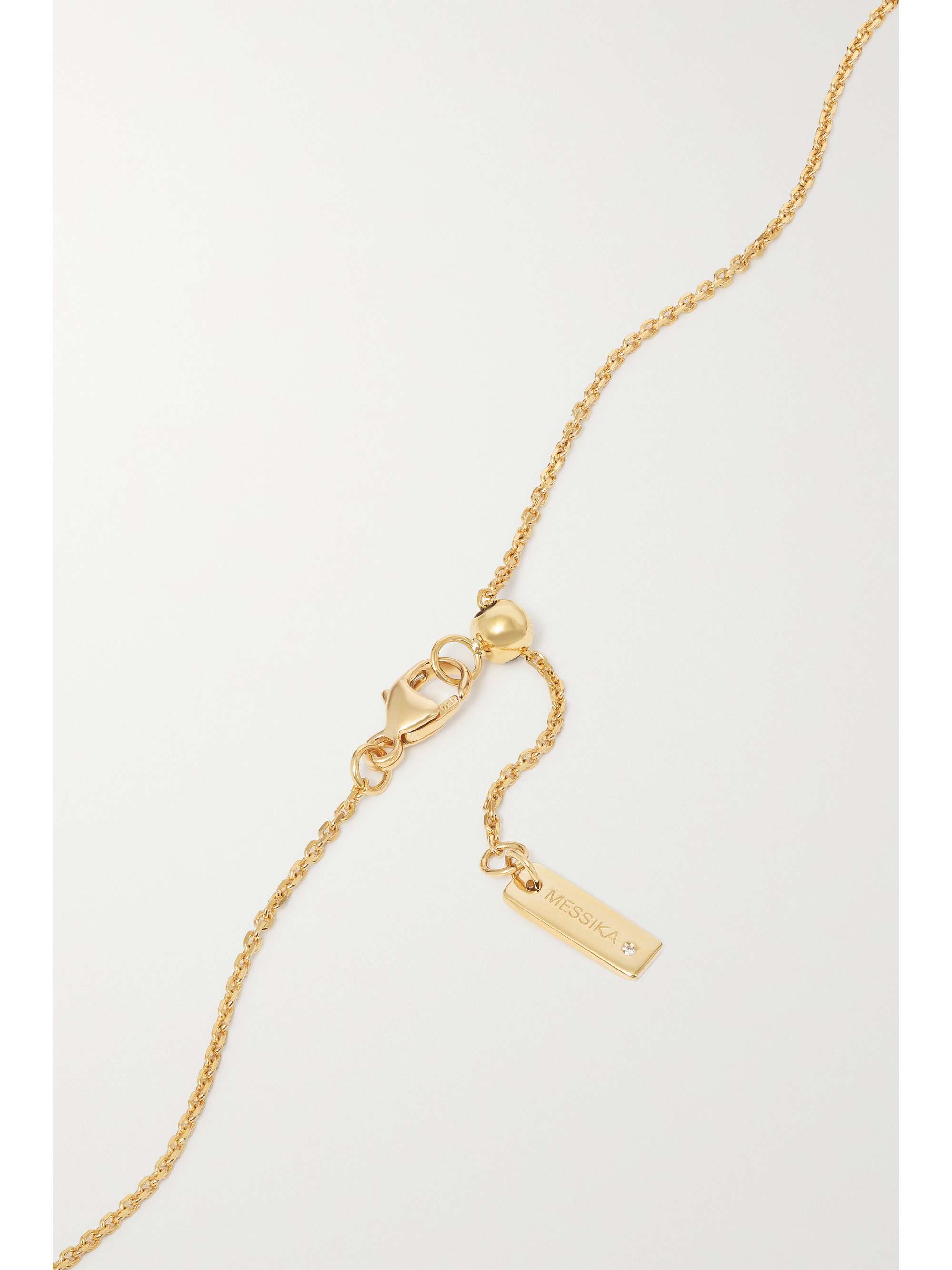 MESSIKA Move Uno Tassel 18-karat gold diamond necklace